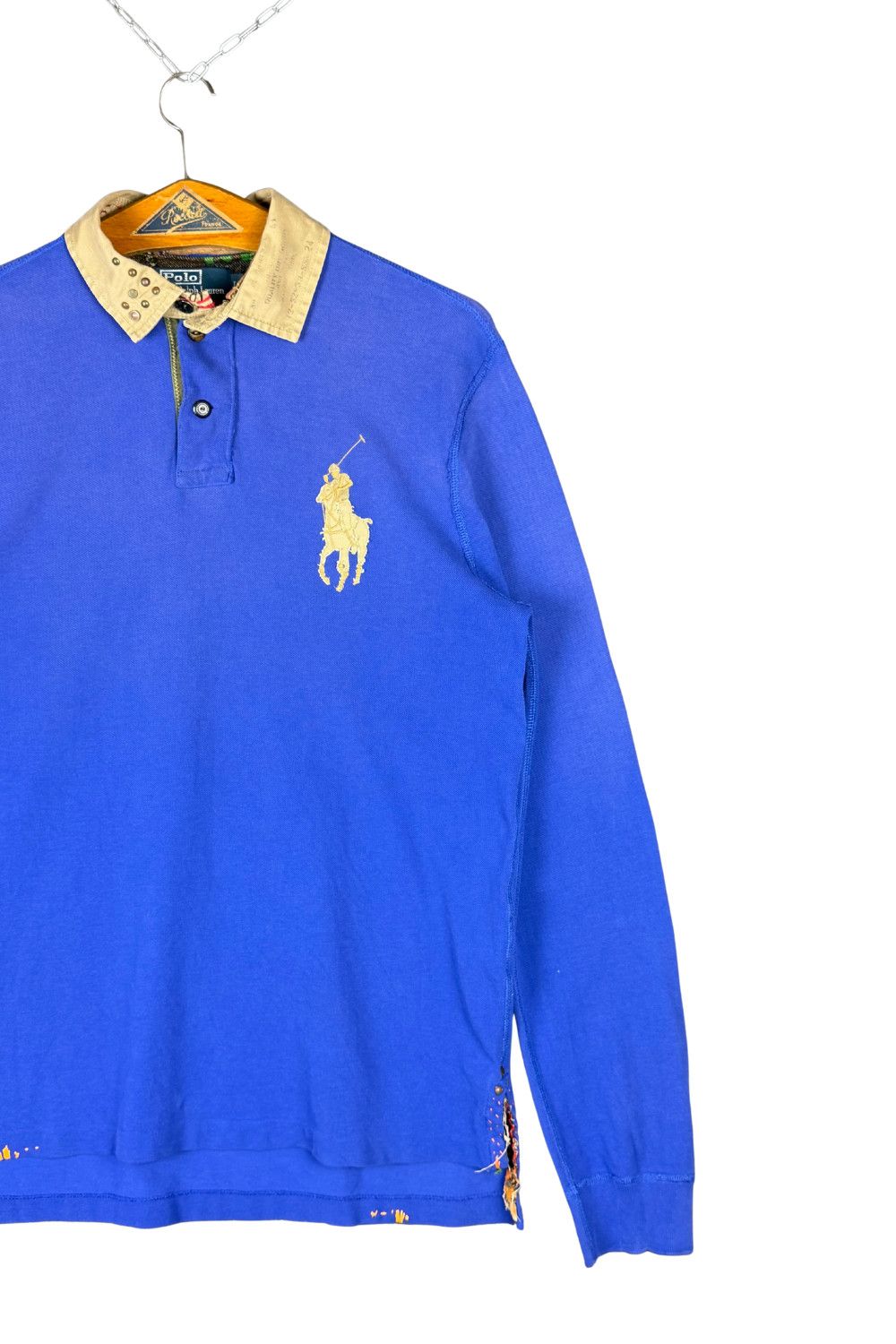 Polo Ralph Lauren 08AW Polo RL “Artisan Big Pony” Piqué Rugby – Royal Blue L Size US L / EU 52-54 / 3 - 5 Thumbnail