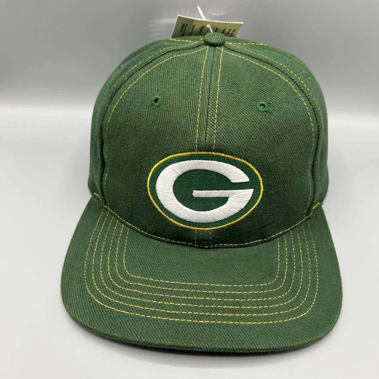 Twins Enterprise Inc. Vintage Green Bay Packers Hat Men Green Snap Back Size ONE SIZE - 1 Thumbnail