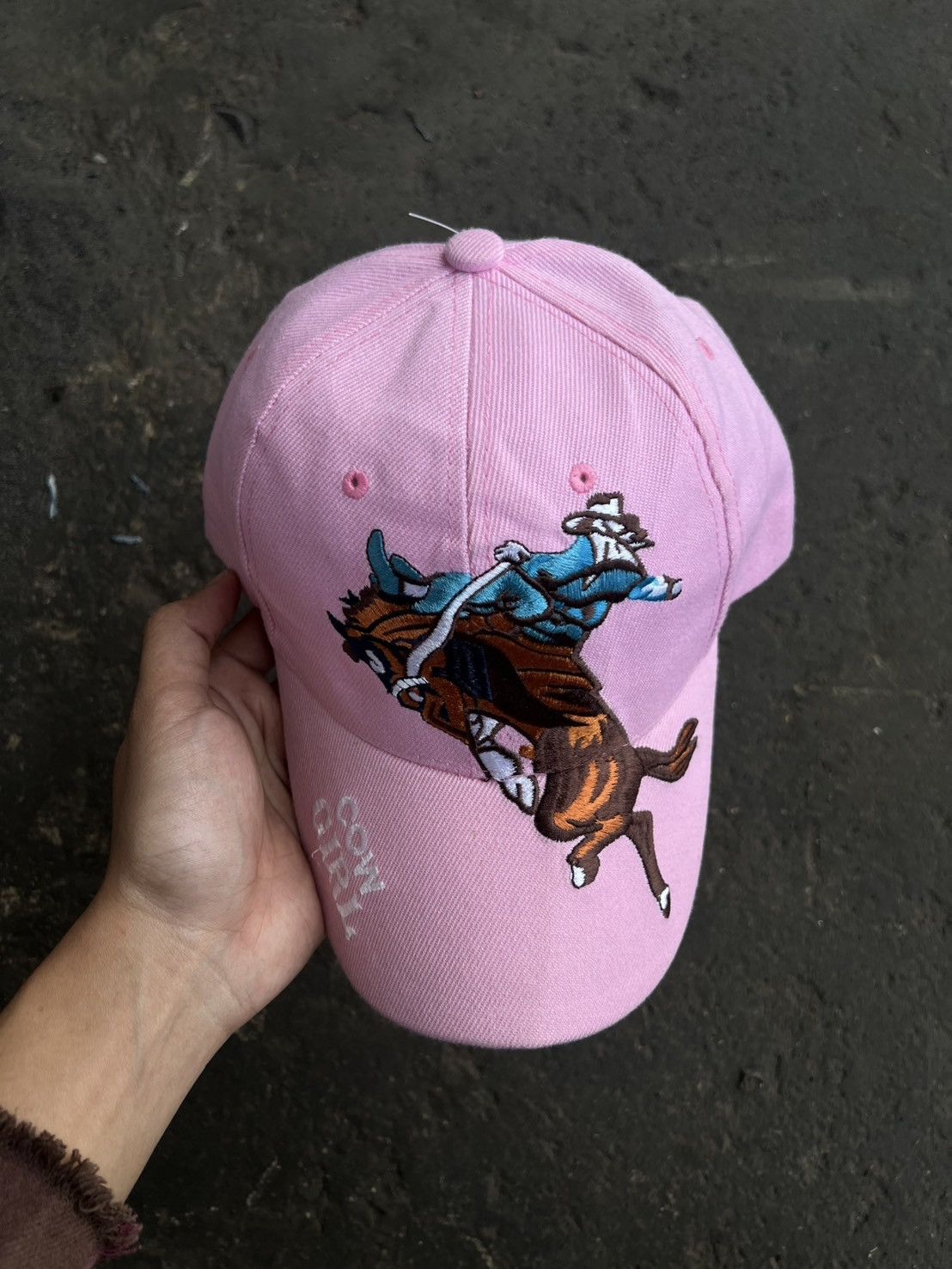 Cowboy Equipment Cowgirl Cap Hat Size ONE SIZE - 3 Thumbnail