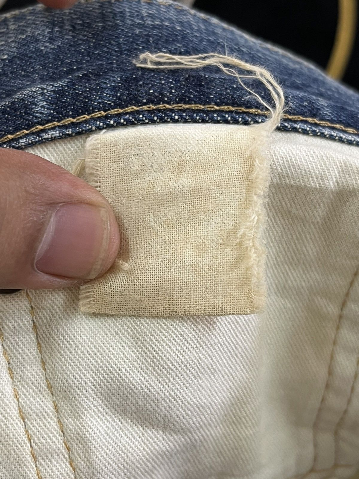 EIGHT-G Vintage Eight G Sakai Japanese Tough Cotton Denim Size US 38 / EU 54 - 11 Thumbnail