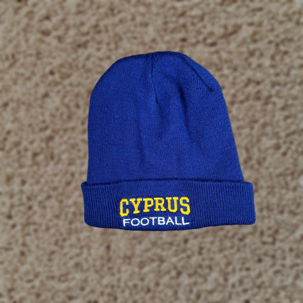 Port & Company Port & Company Cyprus Football Beanie Toque Adult One Size Blue MLS Acrylic Hat Mens Size ONE SIZE - 1 Thumbnail