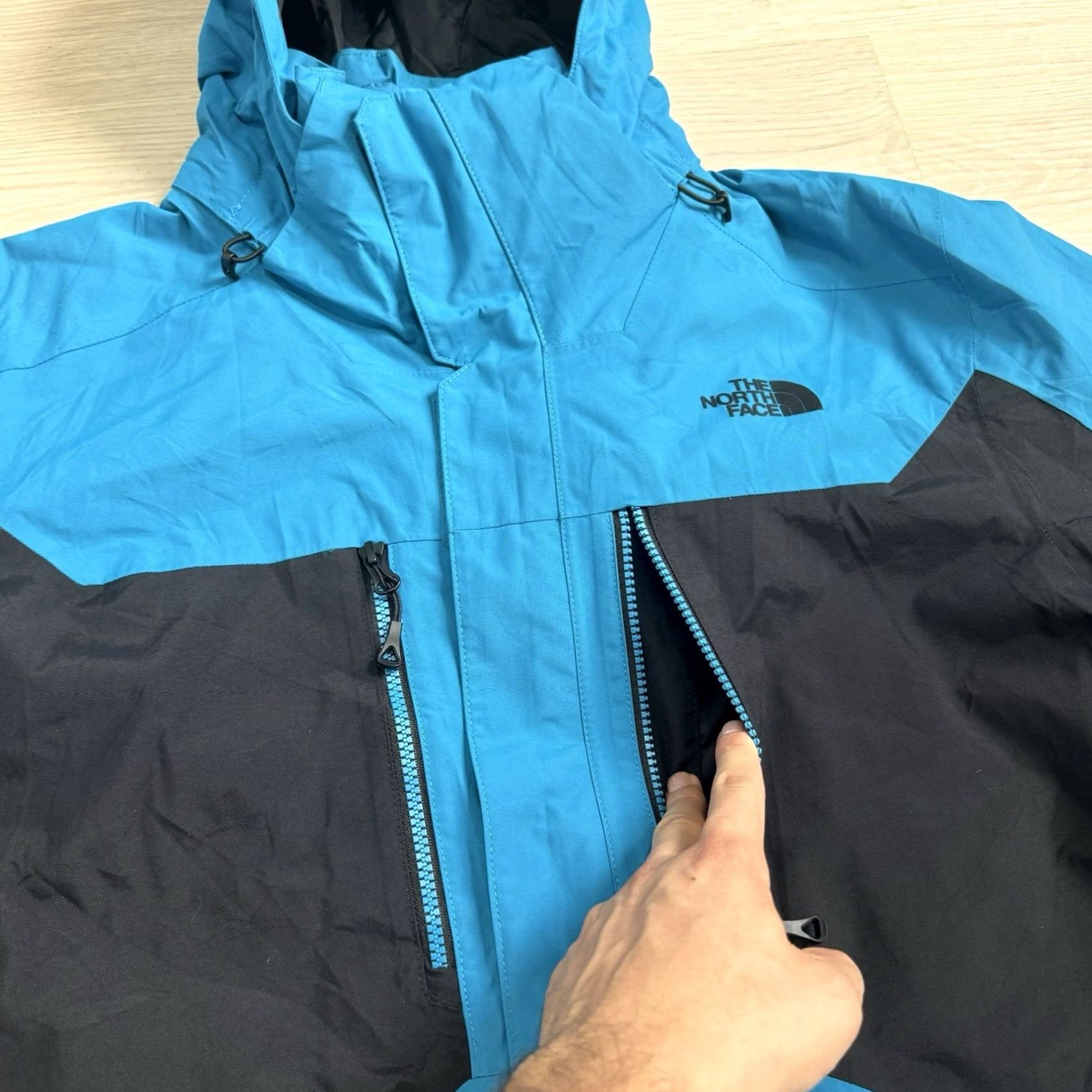 The North Face VINTAGE The North Face Clement Tri Climate Ski Jacket Hooded Waterproof 3-in-1 XL MENS Blue Jacket Size US XL / EU 56 / 4 - 6 Thumbnail