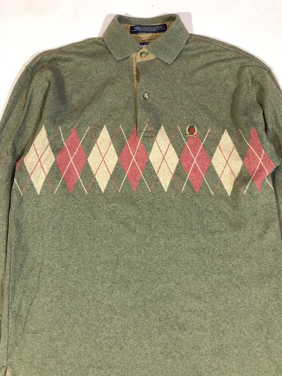 Tommy Hilfiger × Vintage Tommy Hilfiger Long Sleeve Vintage Size US S / EU 44-46 / 1 - 2 Thumbnail