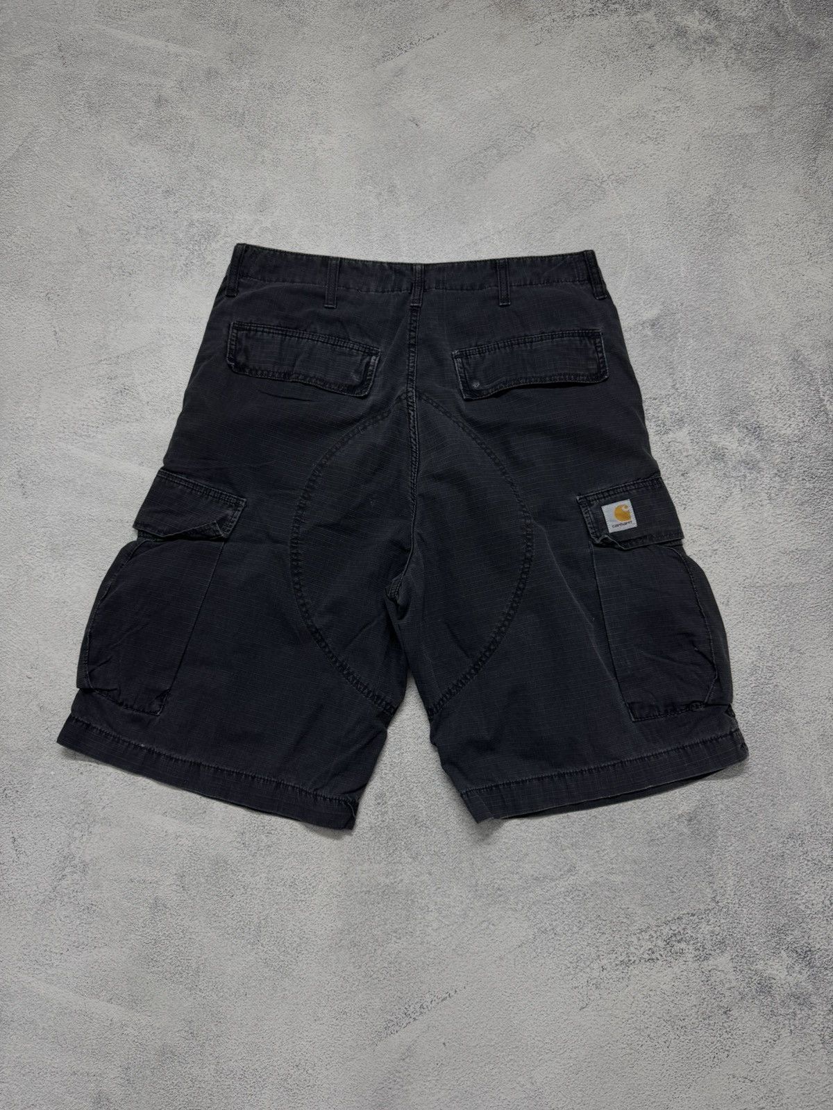 Carhartt Vintage Y2k Carhartt Cargo Shorts Size US 33 - 1 Thumbnail