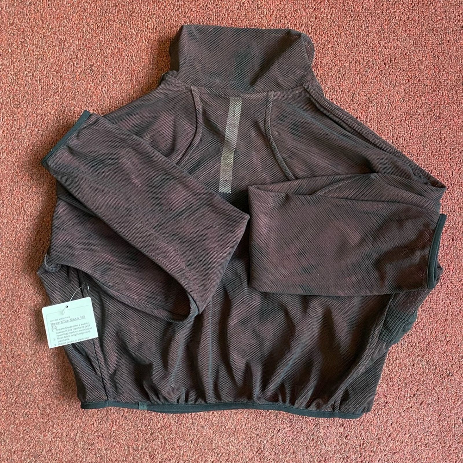 Lululemon NWT Lululemon Reversible Mesh 1/2 Zip Size M / US 6-8 / IT 42-44 - 6 Thumbnail