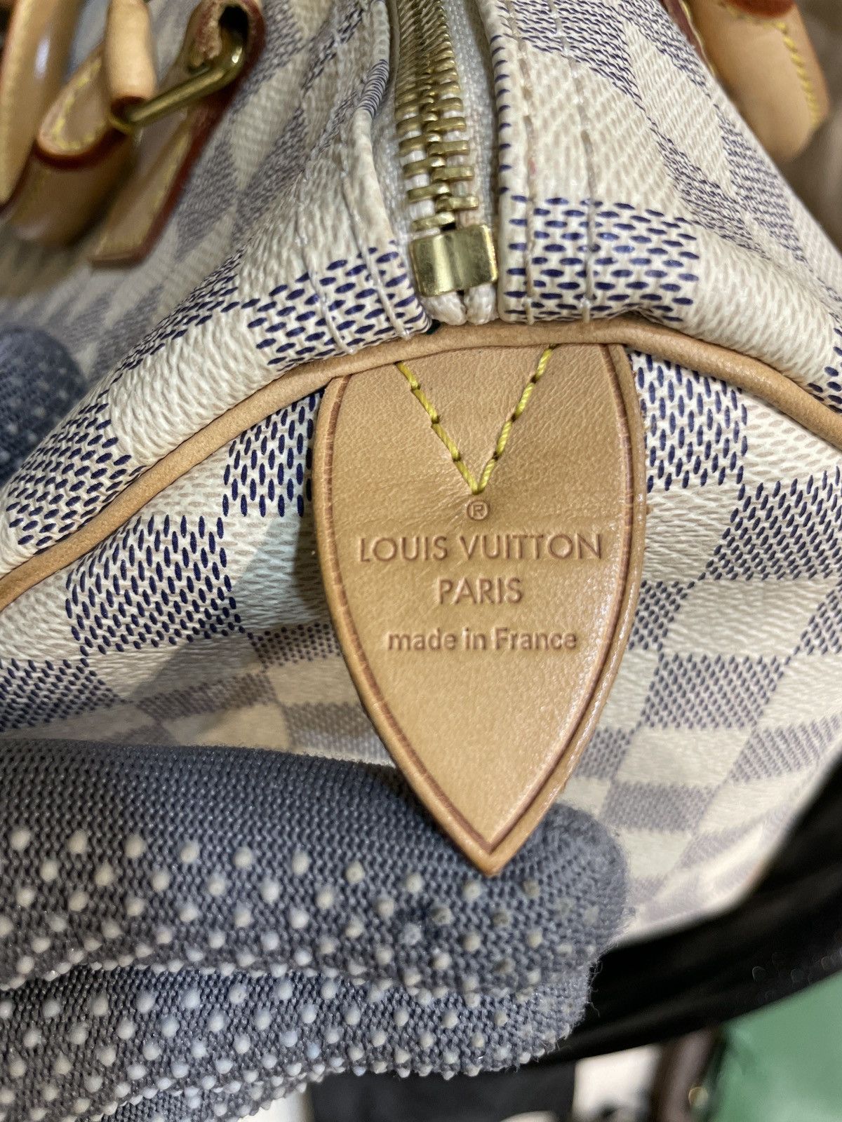 Louis Vuitton AUTHENTIC LOUIS VUITTON DAMIER AZURE SPEEDY 30 Size ONE SIZE - 24 Thumbnail