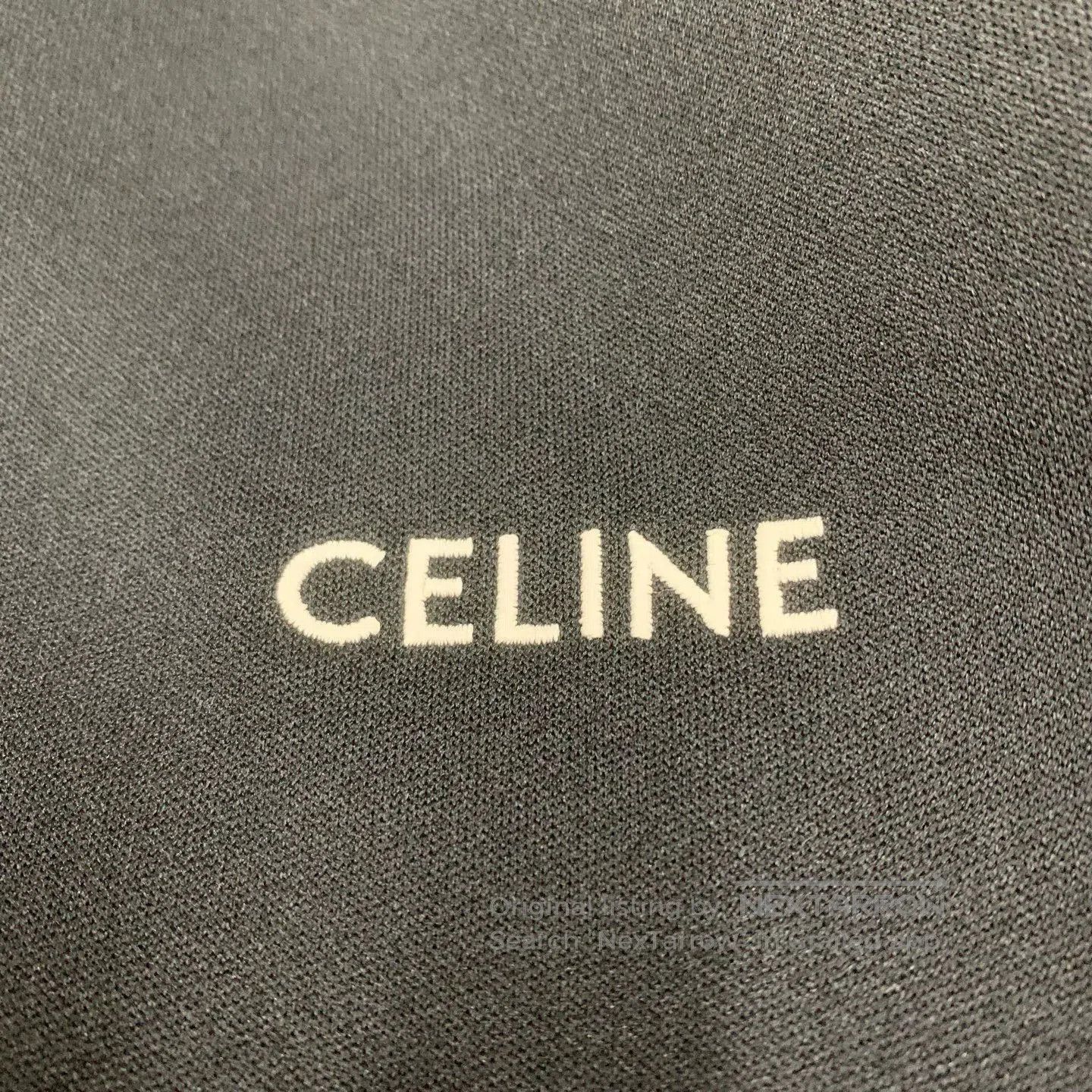 Celine celine black embroidered logo jacket size l. Size US L / EU 52-54 / 3 - 9 Thumbnail