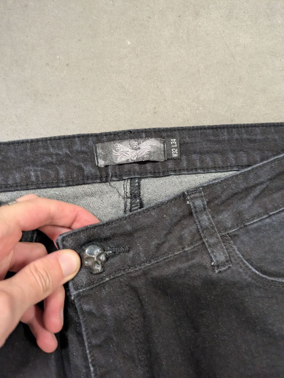 Vintage Rock Rebel distressed denim pants Size US 32 / EU 48 - 4 Thumbnail