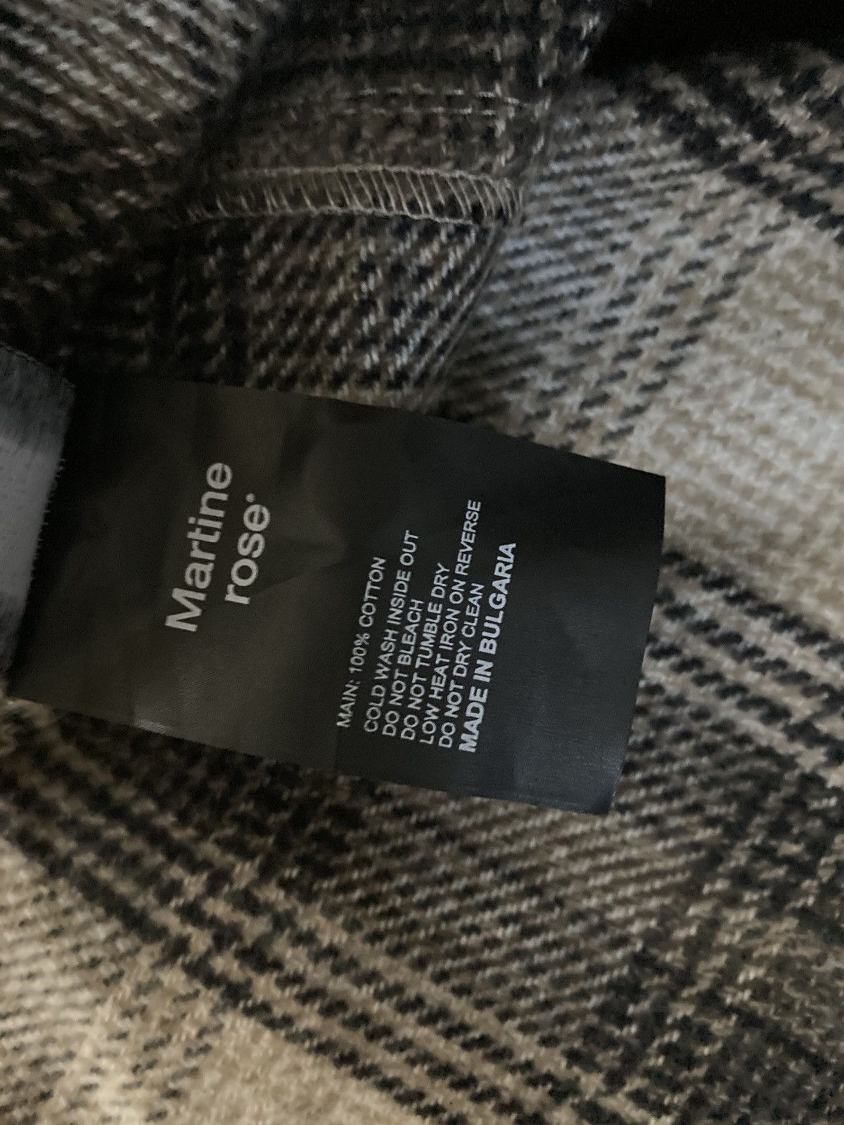 Martine Rose AW24 Martine Rose Blanket Wrap Shirt Flannel Military 2024 Size US M / EU 48-50 / 2 - 9 Thumbnail