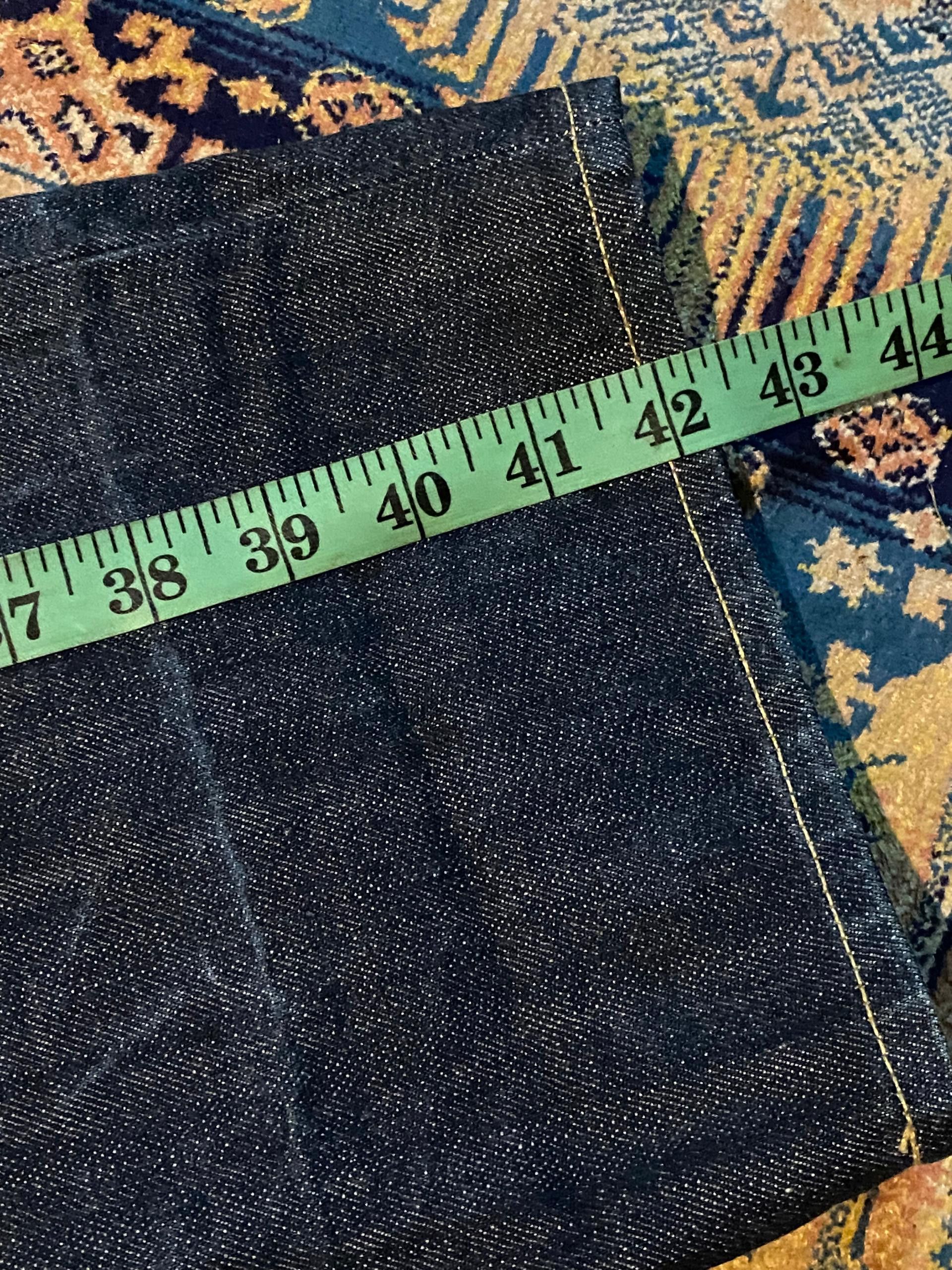 Japanese Brand Rocket Saddles & Co Venus Denim Pants Size US 32 / EU 48 - 12 Thumbnail