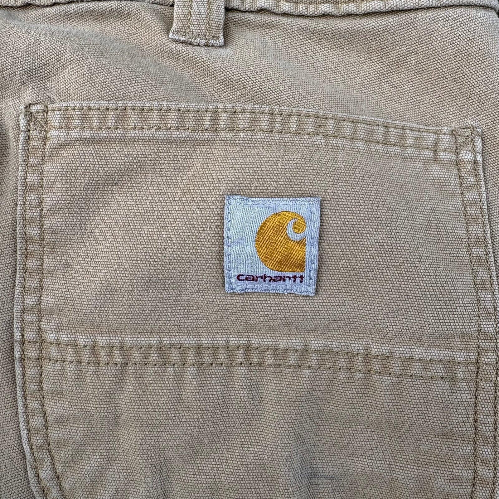 Carhartt Vintage tan cream Carhartt pants Size US 34 / EU 50 - 5 Thumbnail