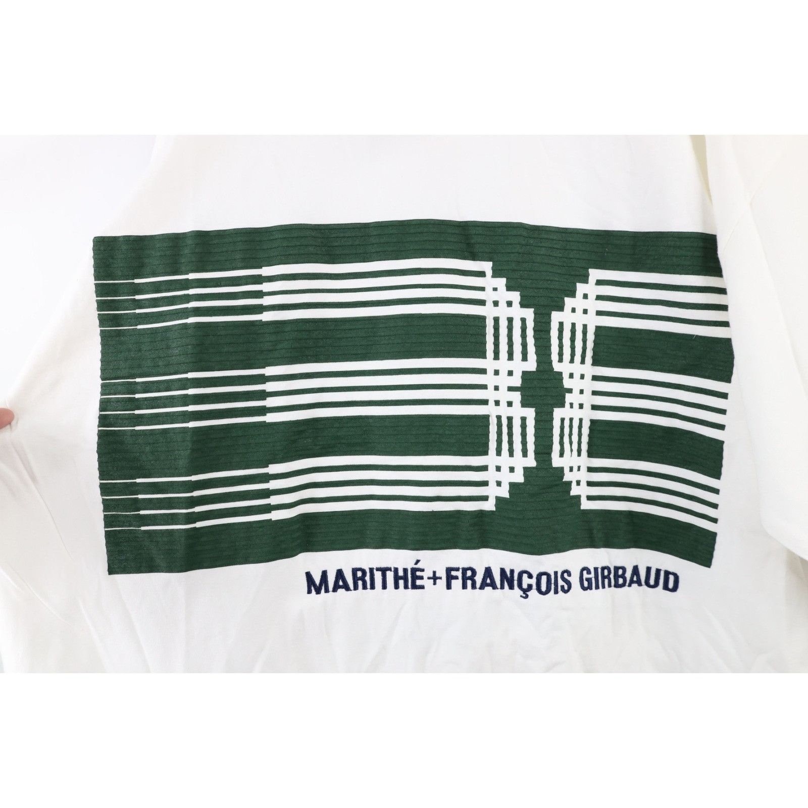 Marithe + Francois Girbaud × Vintage NOS Vintage 90s Marithe Francois Girbaud Baggy T-Shirt 3XL Size US XXL / EU 58 / 5 - 6 Thumbnail