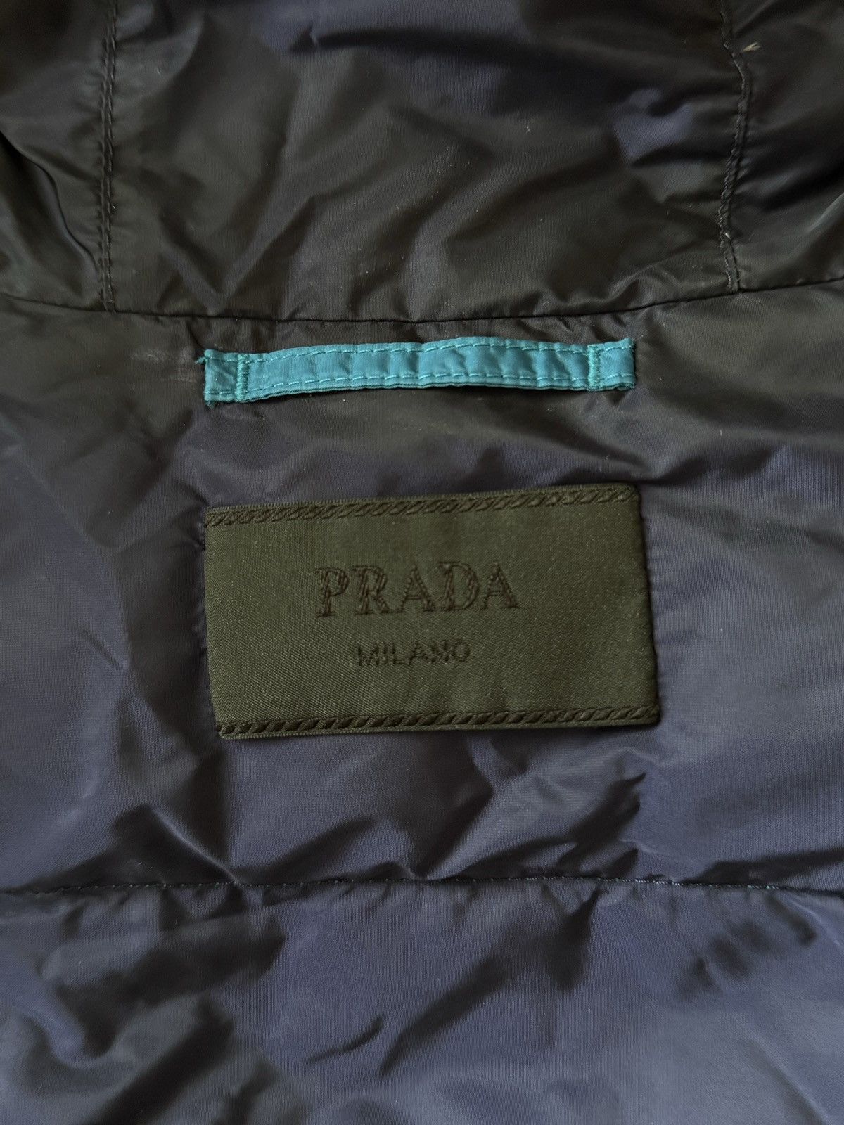 Prada 🔥🔥 Prada Blue Nylon Gabardine Vest Size US L / EU 52-54 / 3 - 8 Thumbnail