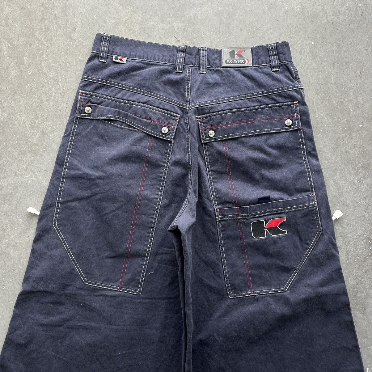 Avant Garde × Jnco × Vintage Crazy Vintage Y2K Kikwear Rave Pants 