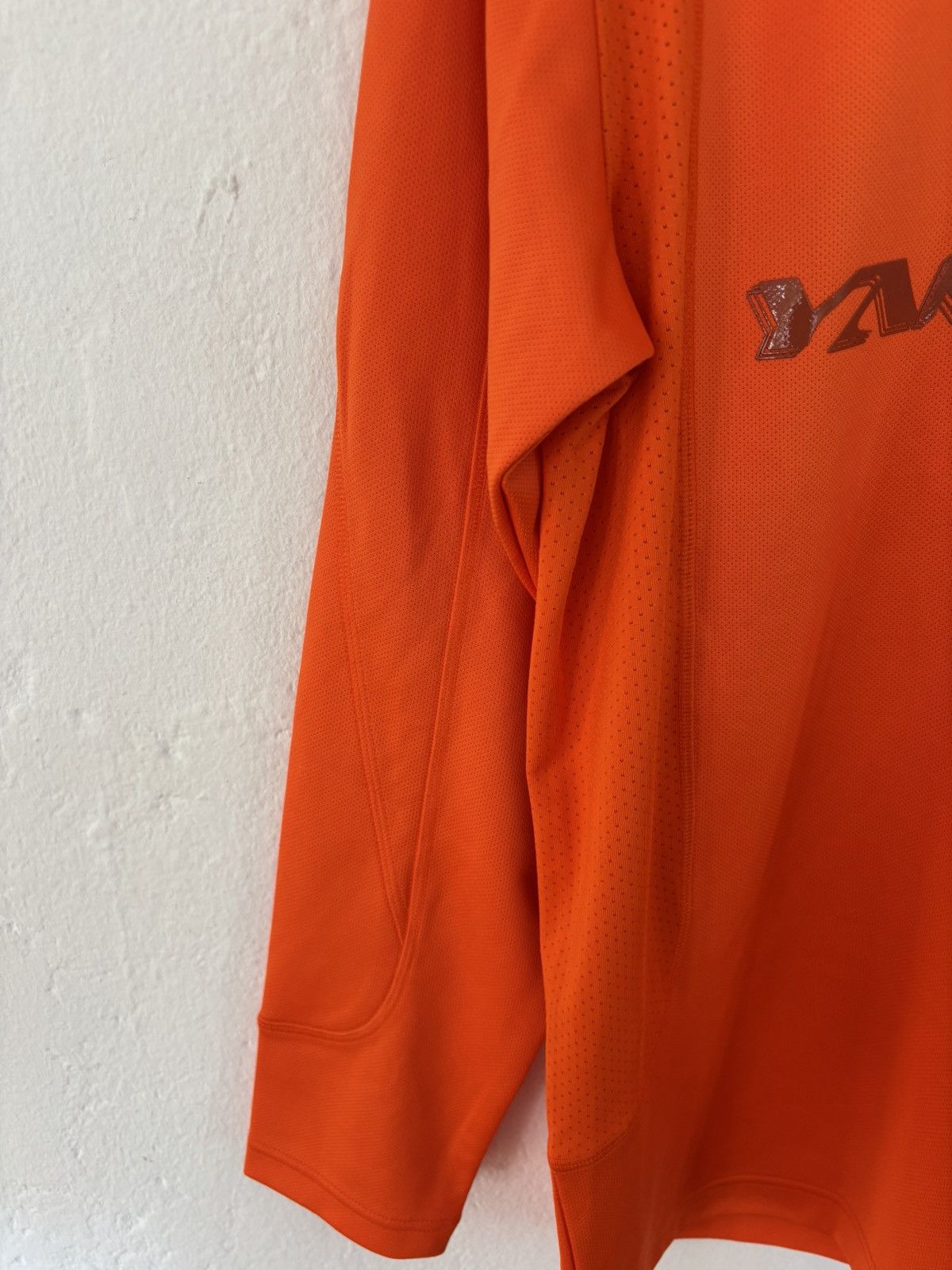 Y-3 Y-3 Yohji Yamamoto Orange Logo Longsleeve XS Size US XS / EU 42 / 0 - 4 Thumbnail