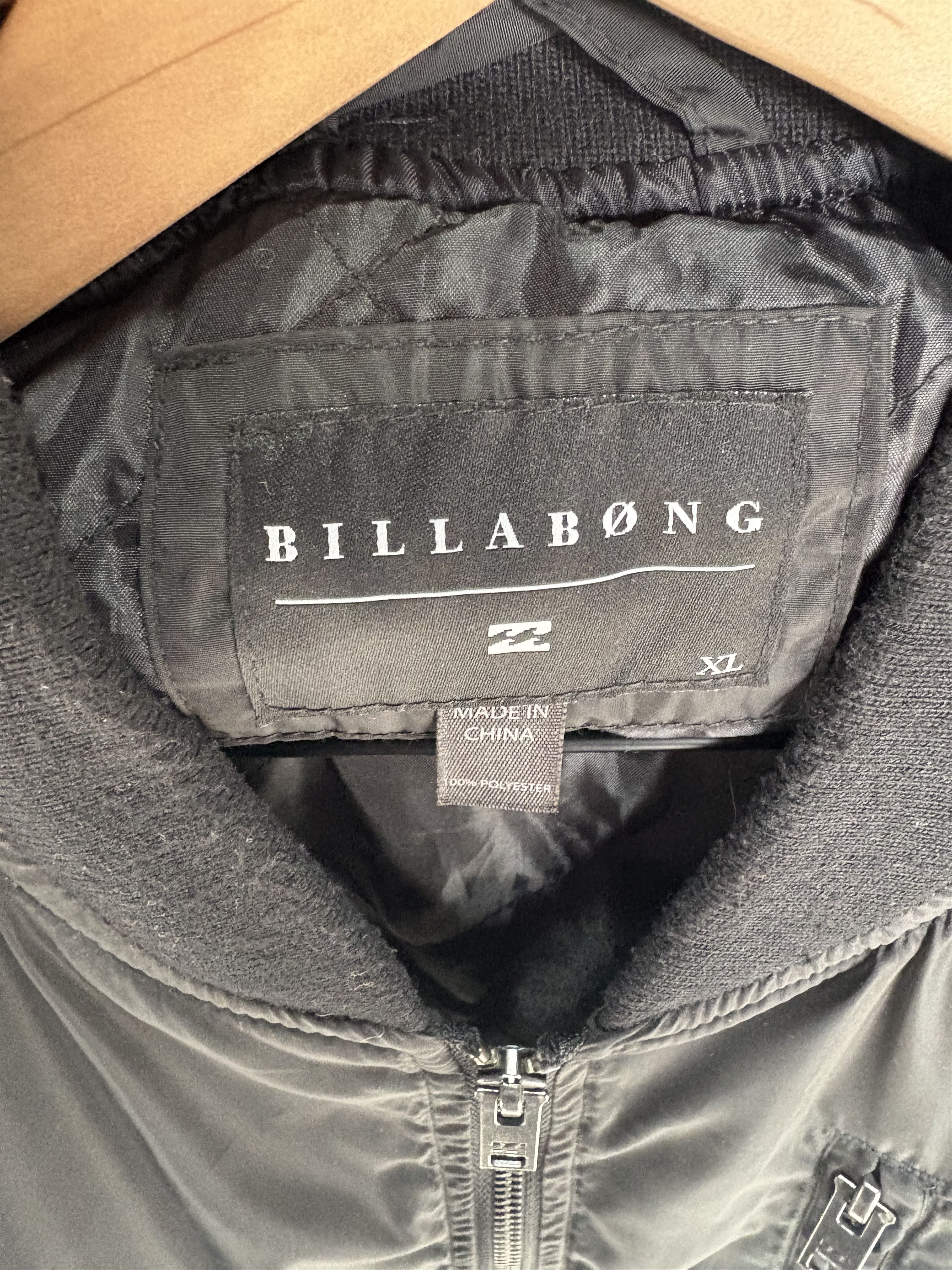 Billabong Billabong Jacket Men's Size XL Black Style Bomber Zyper Size US XL / EU 56 / 4 - 7 Thumbnail