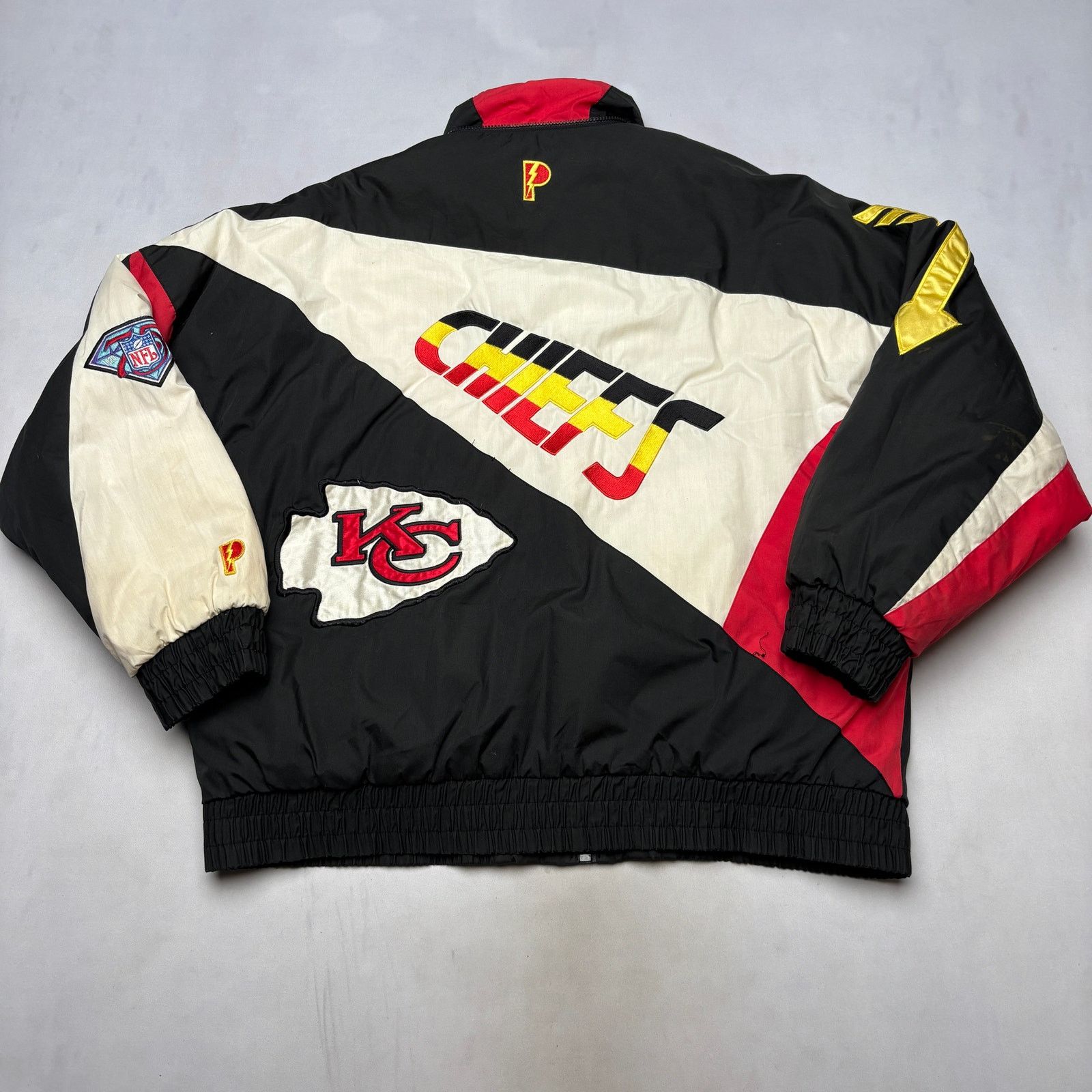 NFL × Pro Player × Vintage Vintage 90s Pro Player Kansas City Chiefs Jacket Mens XL NFL Size US XL / EU 56 / 4 - 3 Thumbnail