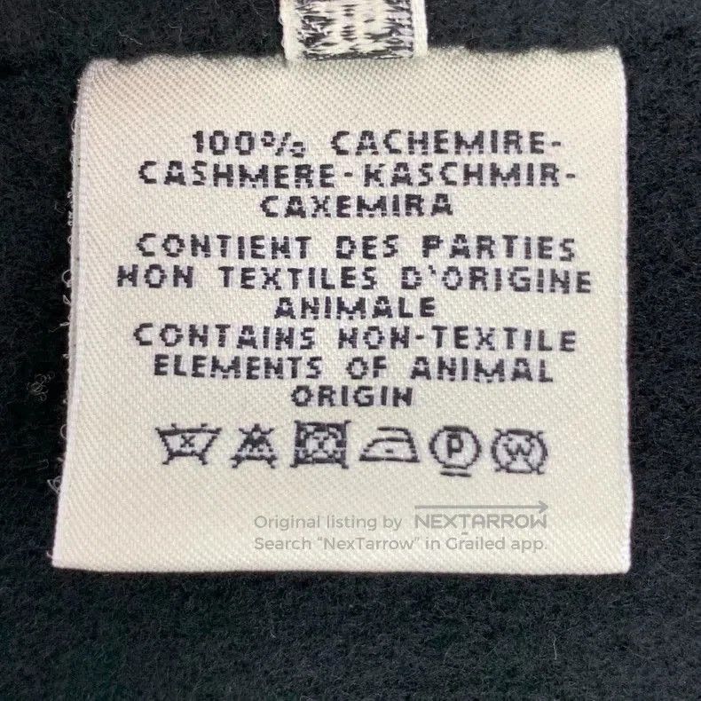 Hermes Hermes Black Cashmere Lapel Coat XS. Size US XS / EU 42 / 0 - 7 Thumbnail