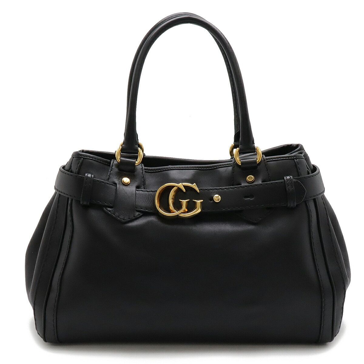 Gucci Gucci Leather GG Running Tote Bag 247183 Leather Tote Bag 247183