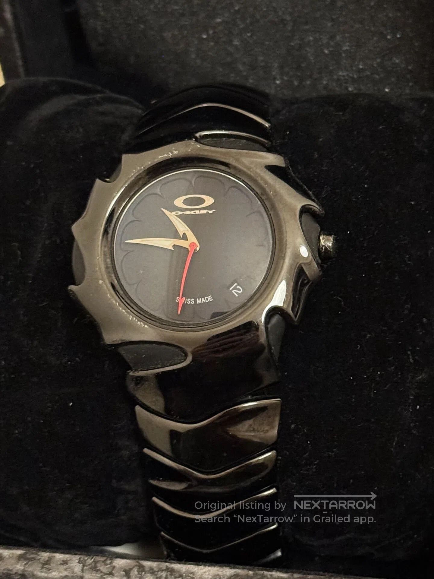 Oakley oakley blade watch with black dial. Size ONE SIZE - 2 Thumbnail