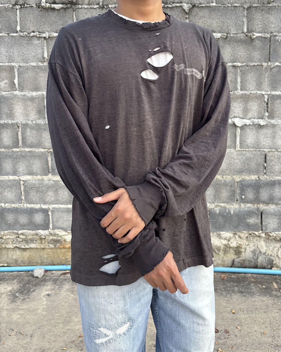 Vintage Thrashed Distressed Madrigal 1996 Shirt Faded ERD Grunge 96 Size US XL / EU 56 / 4 - 10 Thumbnail