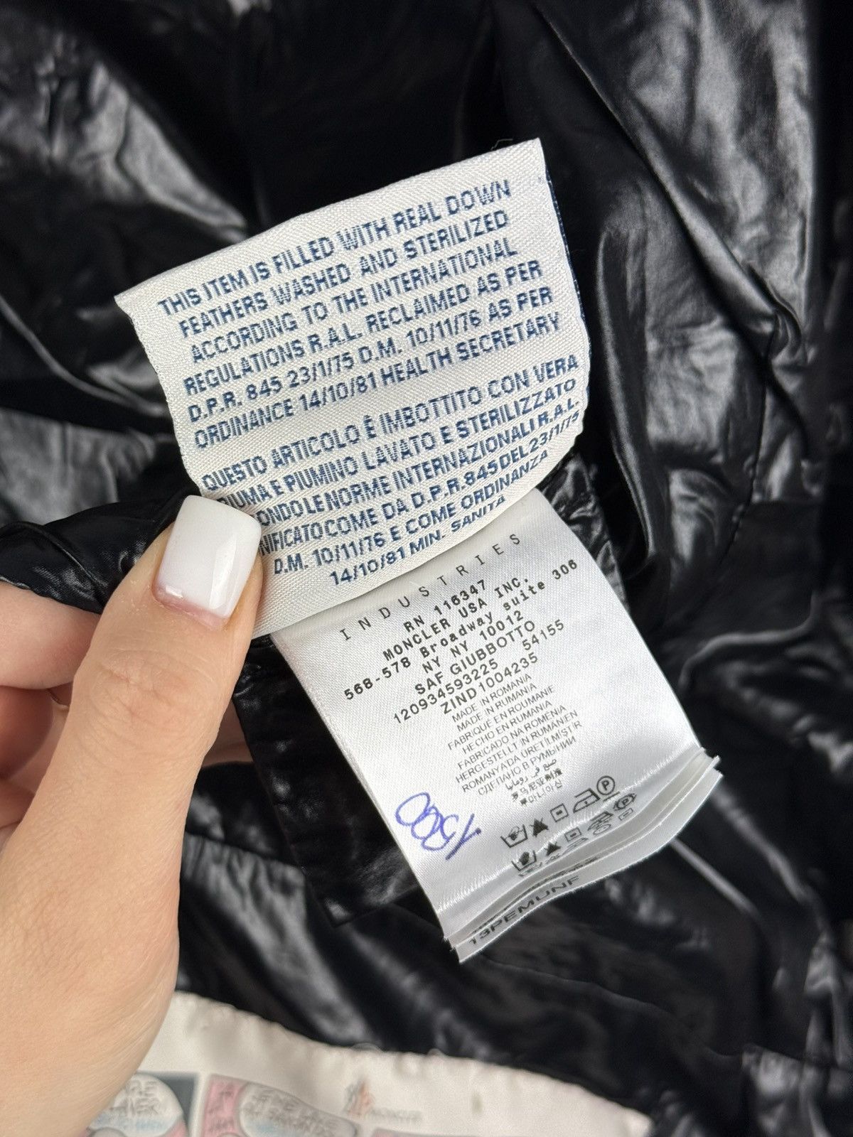 Moncler Moncler Saf Giubbotto Ladies Quilted Down Jacket Size 3 Size L / US 10 / IT 46 - 20 Thumbnail