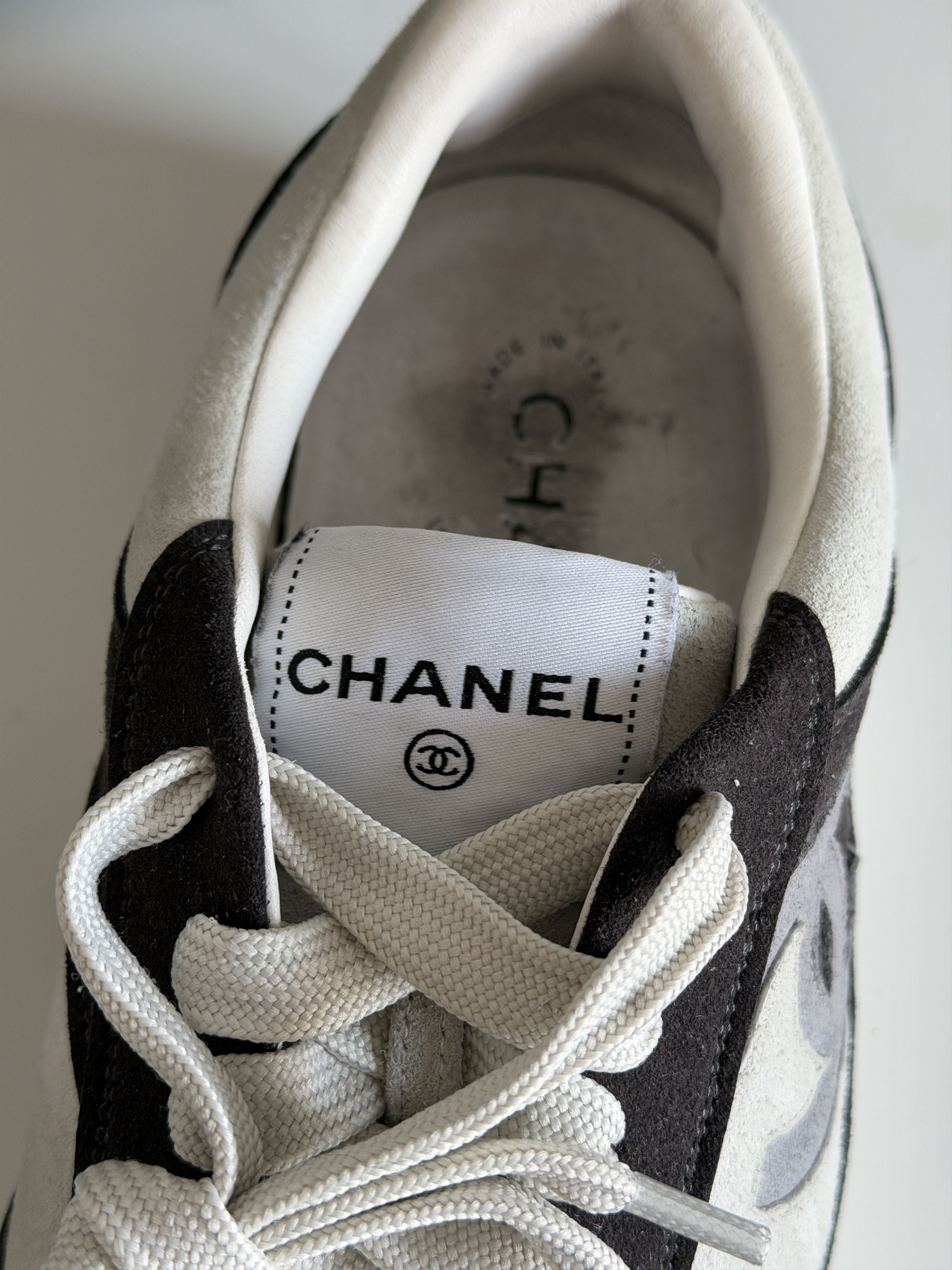 Chanel Chanel cc sneakers | size 45 Size US 12 / EU 45 - 8 Thumbnail