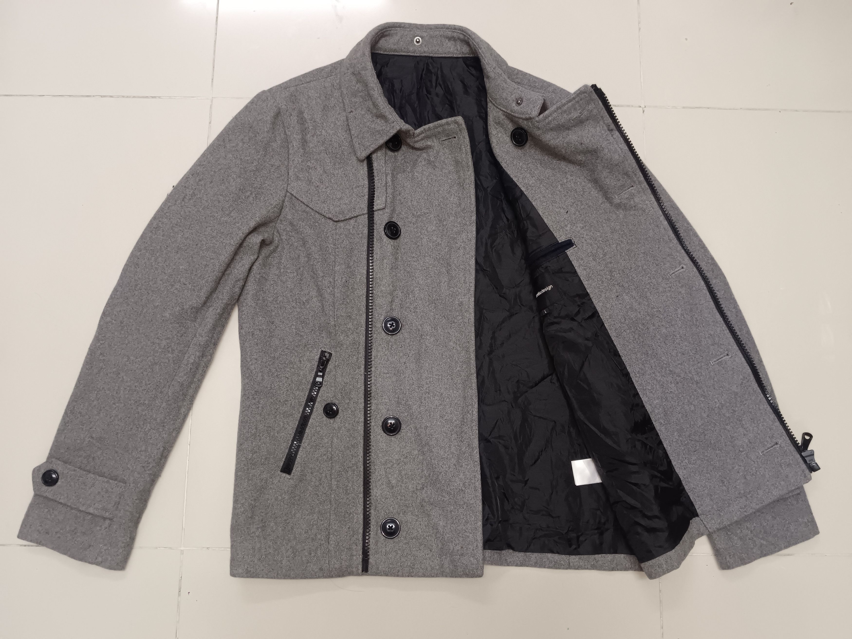 14th Addiction × If Six Was Nine × semanticdesign Rare Semantic Design Biker Jacket Size US L / EU 52-54 / 3 - 8 Thumbnail
