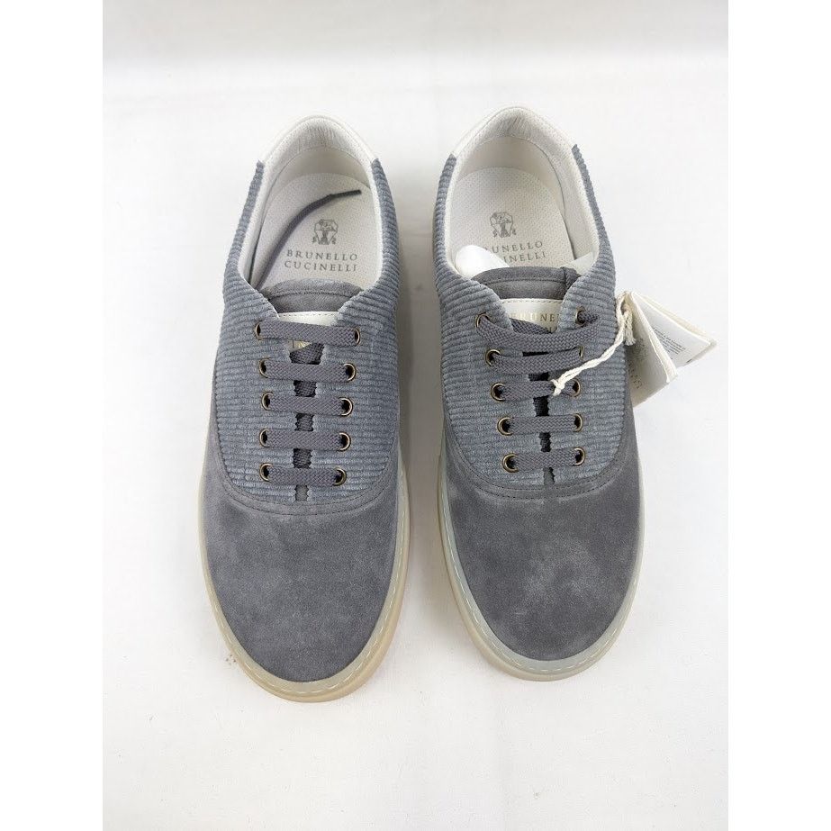 Brunello Cucinelli o1rshd1 Low-Top Sneakers in Gray Size US 12 / EU 45 - 14 Thumbnail