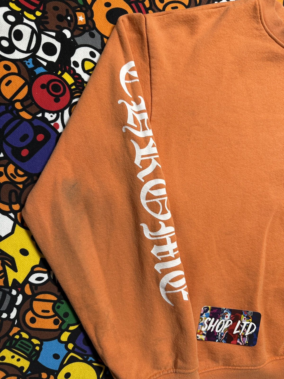 Chrome Hearts Chrome Hearts Orange Matty Boy Build Logo Pullover Sweater Size US M / EU 48-50 / 2 - 6 Thumbnail