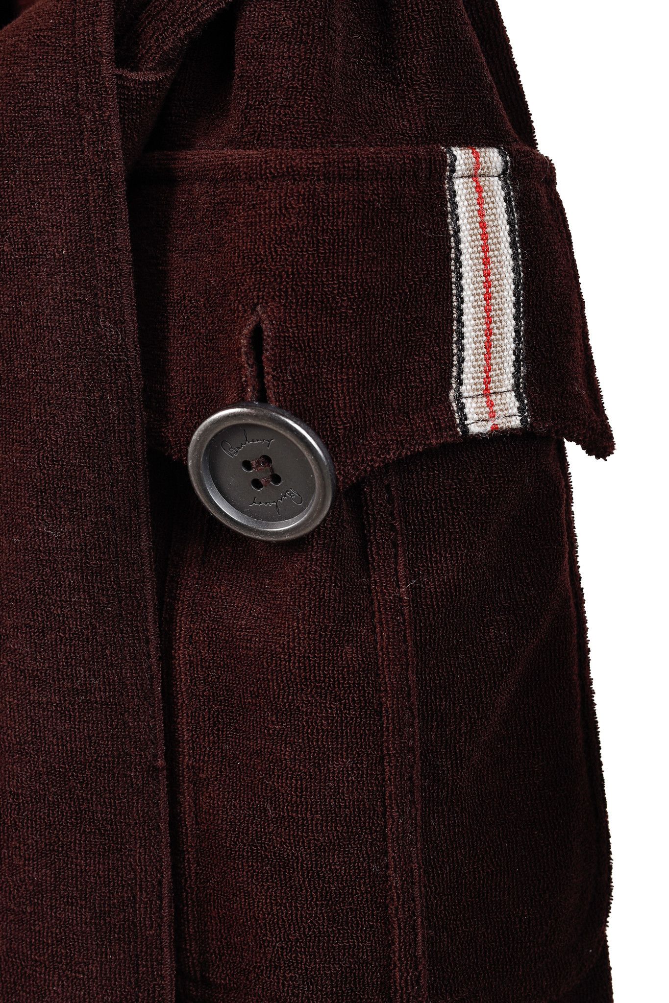 Burberry Burberry Chestnut Brown Terrycloth Military Jacket Size S / US 4 / IT 40 - 8 Thumbnail