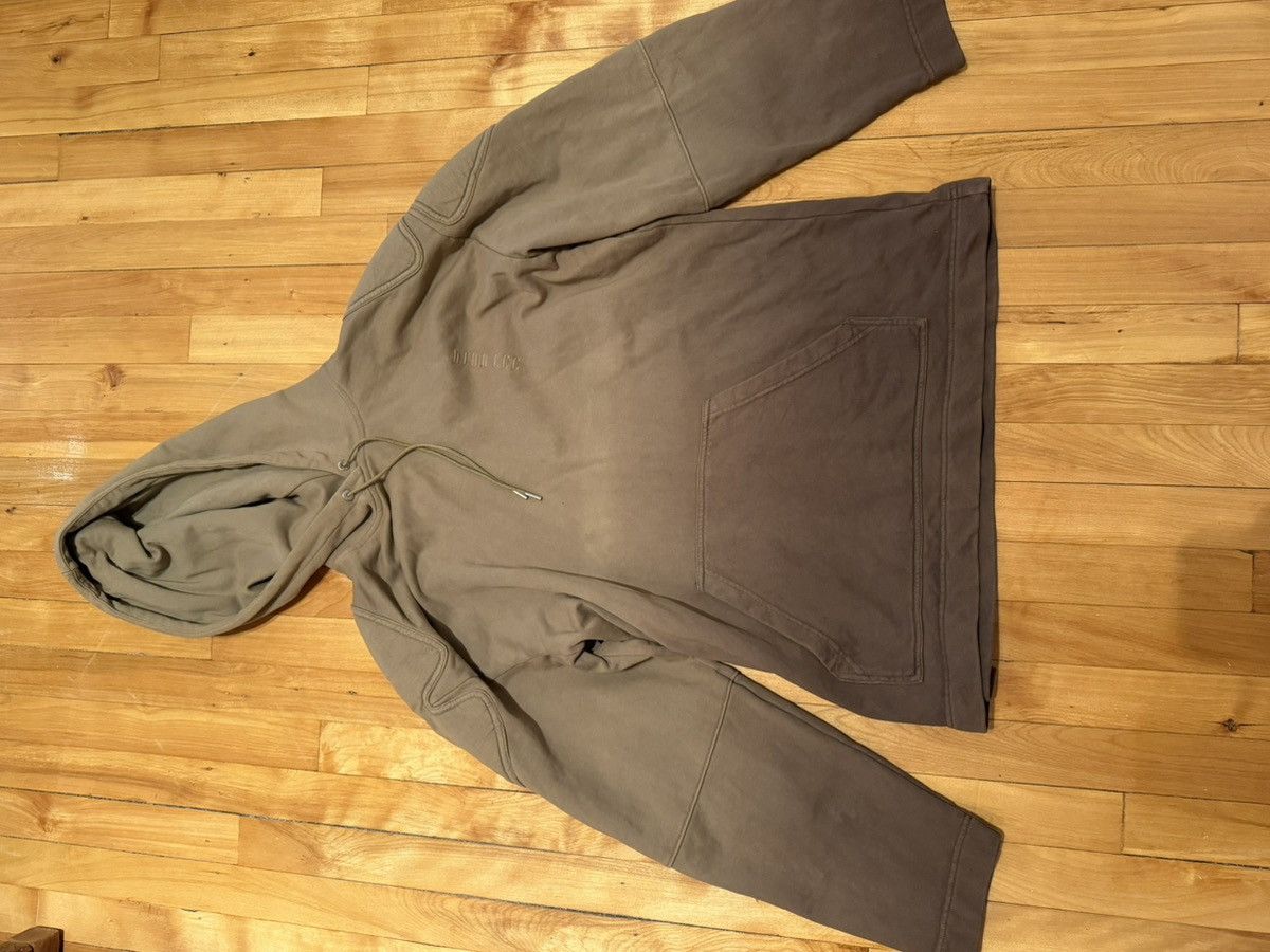 Dion Lee Dion Lee Brown & Taupe Padded Sunfade Hoodie Size US M / EU 48-50 / 2 - 1 Thumbnail