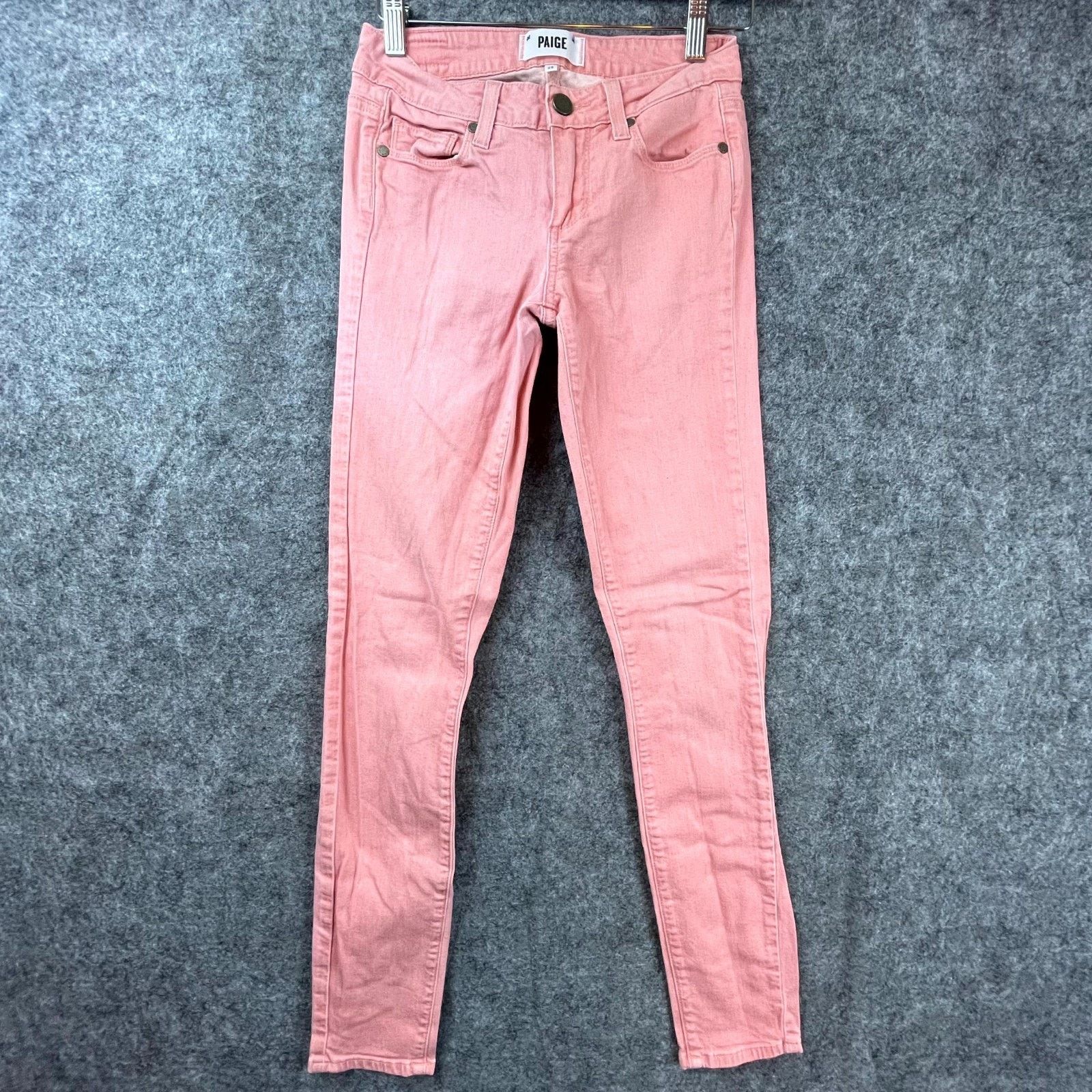 Paige Paige Jeans Womens 25 Pink Verdugo Ultra Skinny Pastel Size 25" / US 0 / IT 36 - 1 Thumbnail