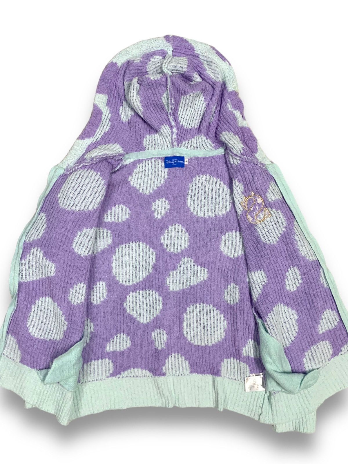 Disney Disney Tokyo Resort Pixar Knitted Sulley Fuzzy Sweater Size L / US 10 / IT 46 - 3 Thumbnail