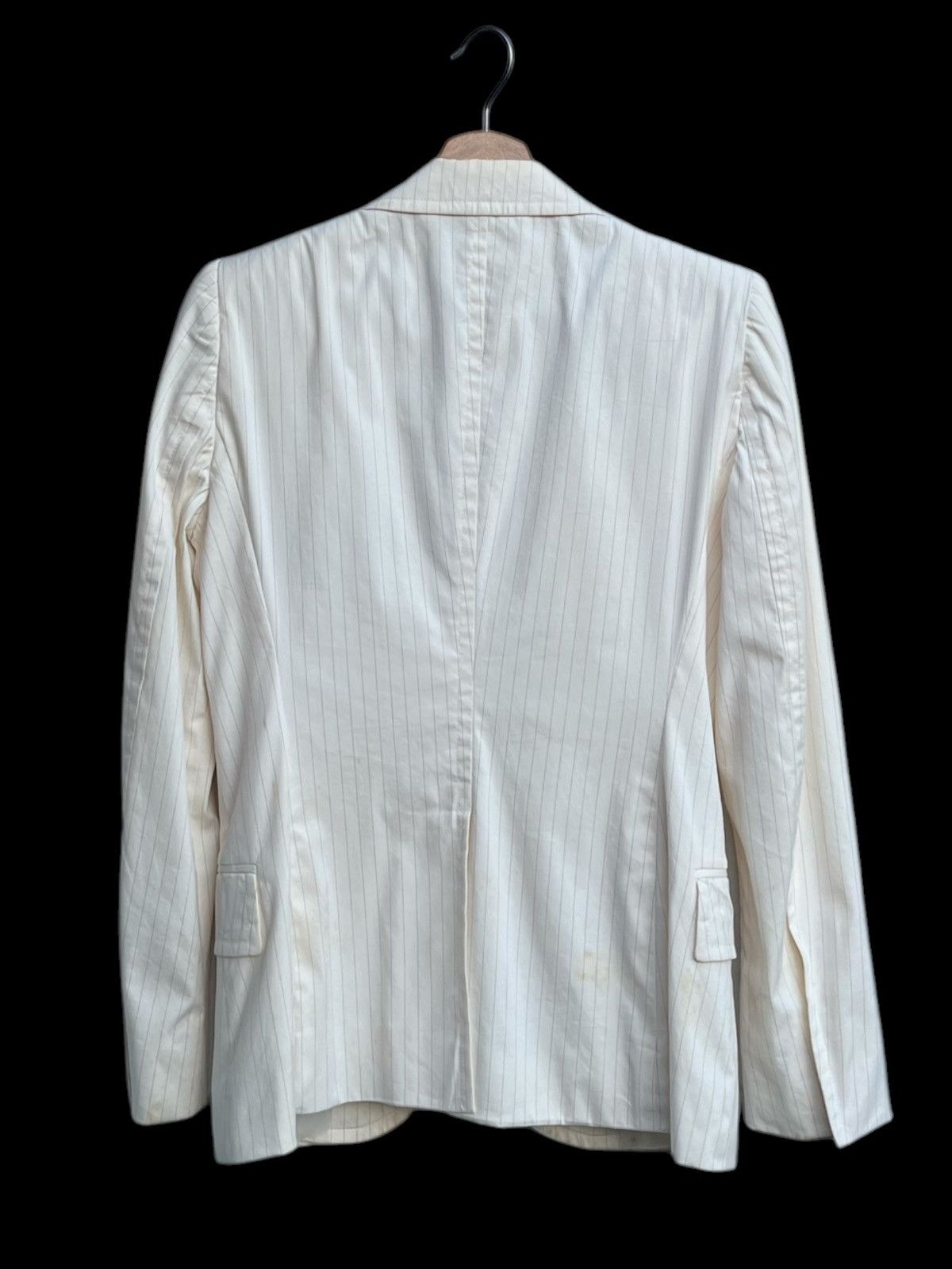 Gucci 2005 Gucci Tom Ford Pinstripe Jacket Size XS / US 0-2 / IT 36-38 - 4 Thumbnail