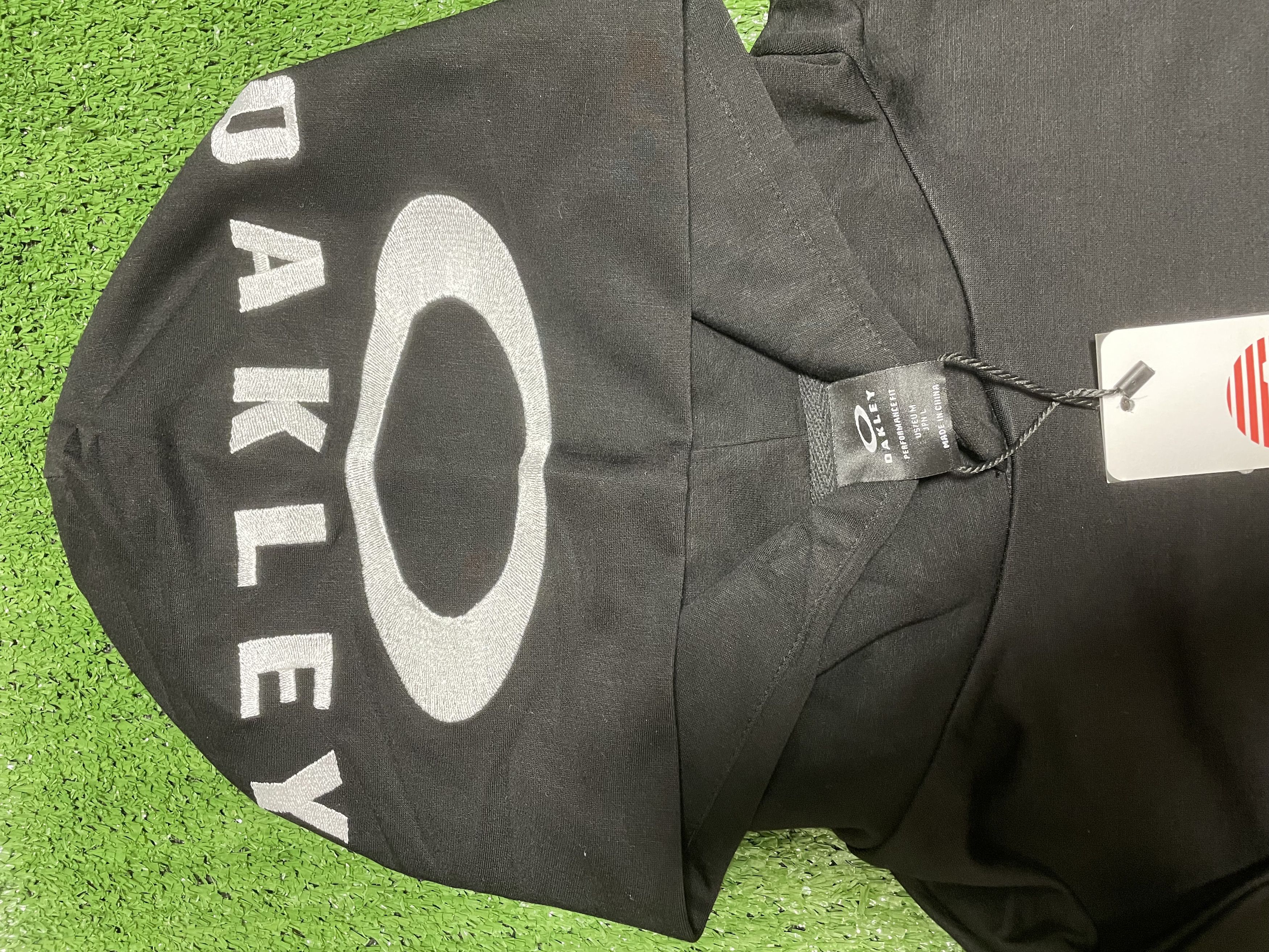 Oakley NWT Oakley Men's Medium Black Loose Fit Hoodie Graphic Hood Size US M / EU 48-50 / 2 - 5 Thumbnail