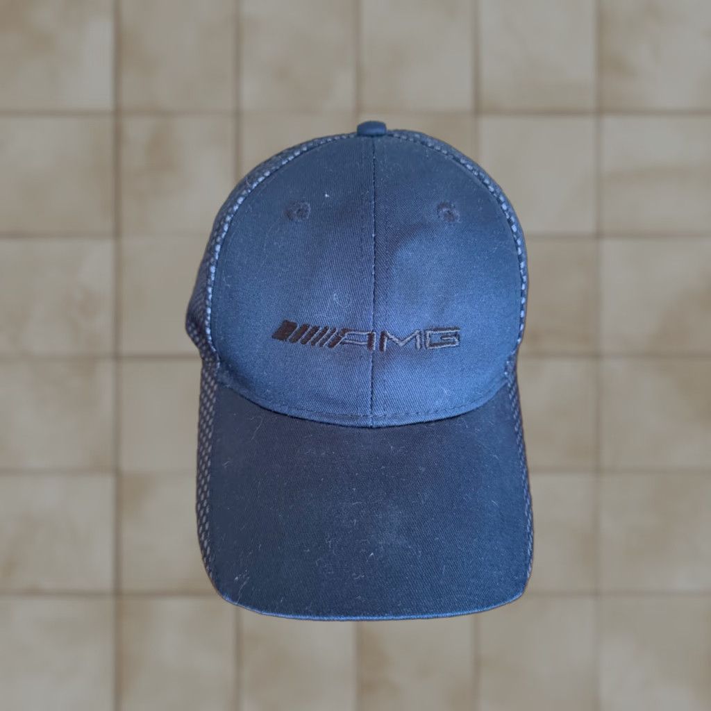 Port Authority AMG Mercedes Hat Strapback Embroidered Trucker Cap Nike Shirt Size ONE SIZE - 1 Thumbnail