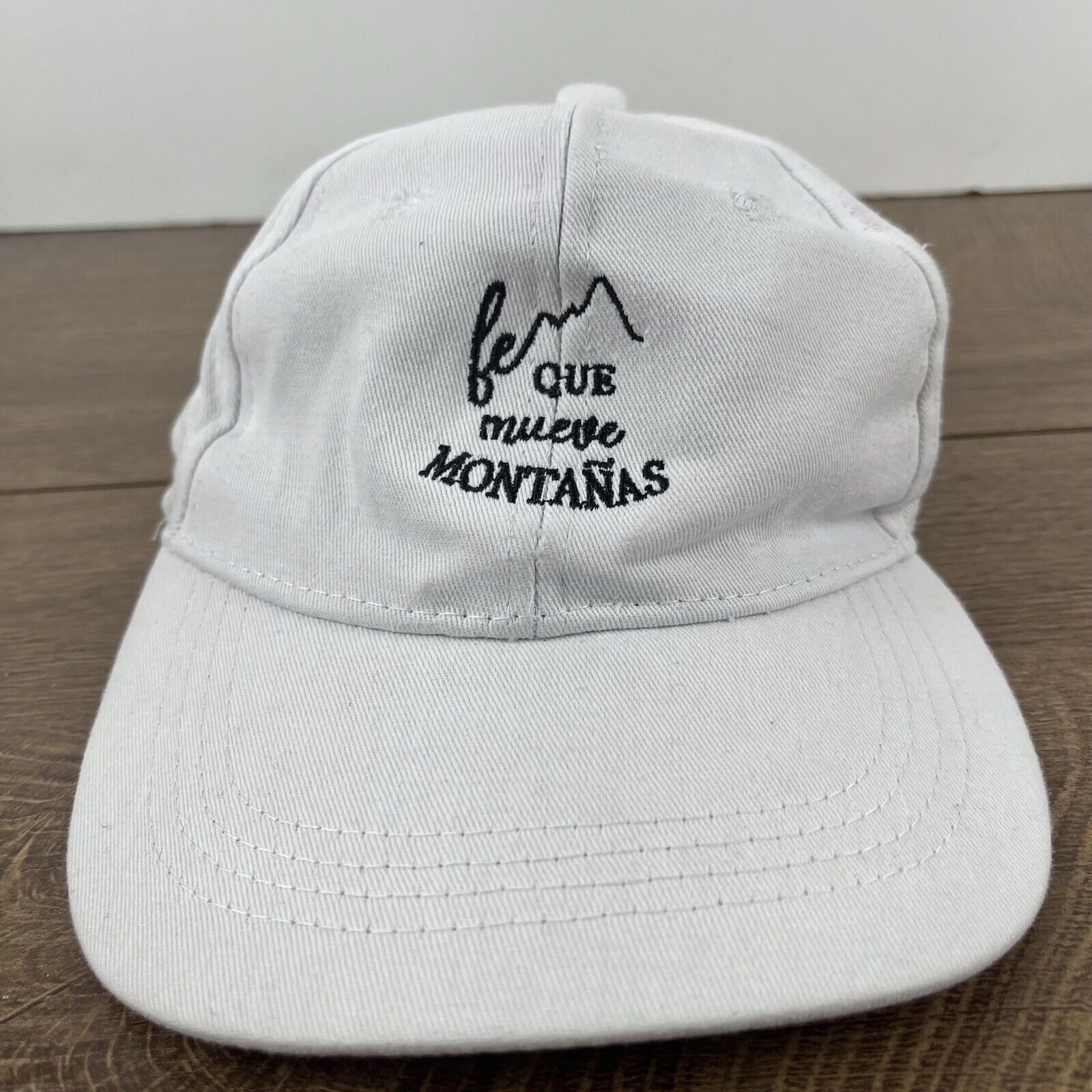 Other Que Mueve Montanas Hat Adjustable Hat White Adjustable Hat W Size ONE SIZE - 6 Thumbnail