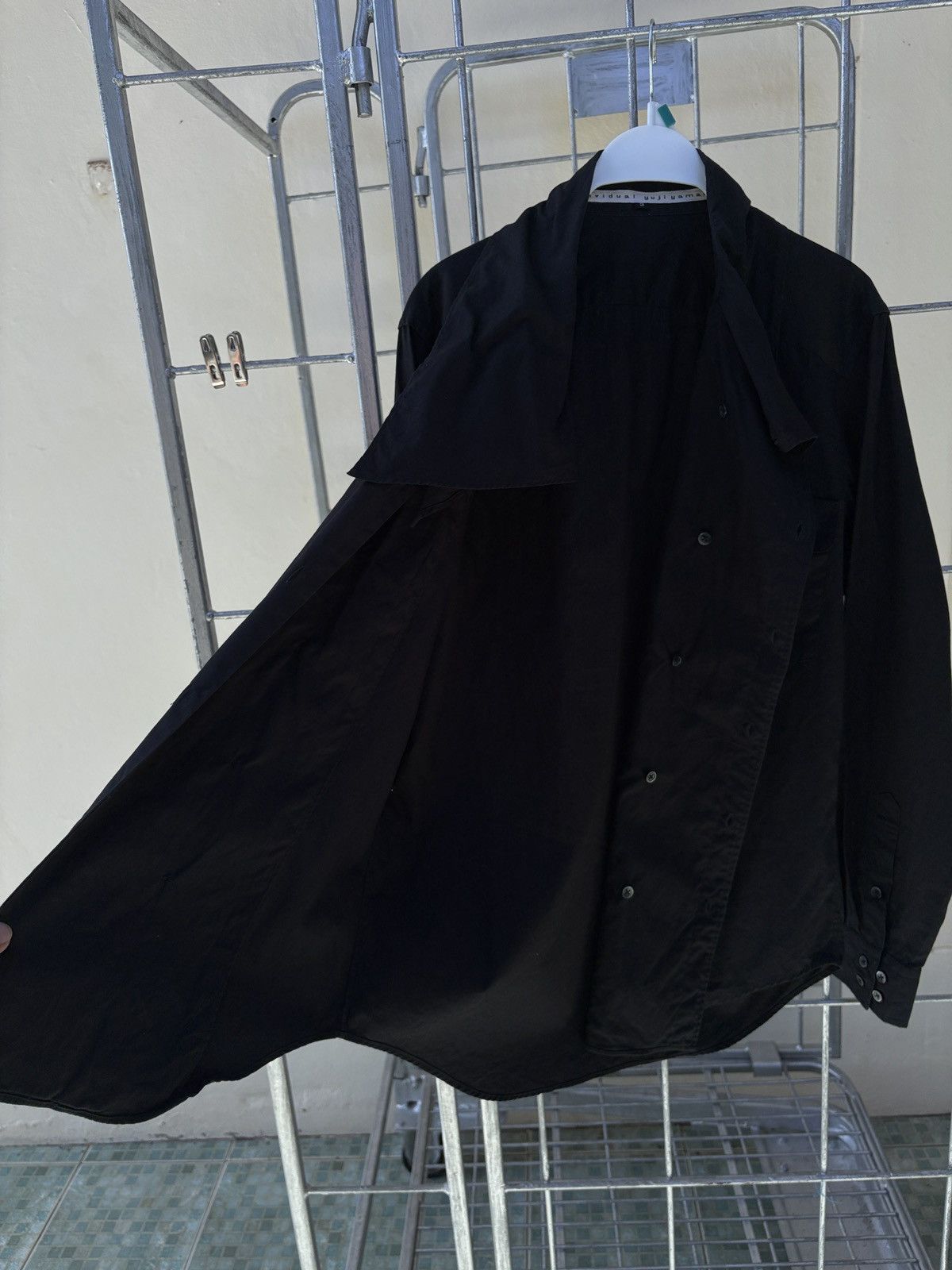 Yuji Yamada Yuji Yamada asymmetrical wrap collared shirt Size US L / EU 52-54 / 3 - 14 Thumbnail