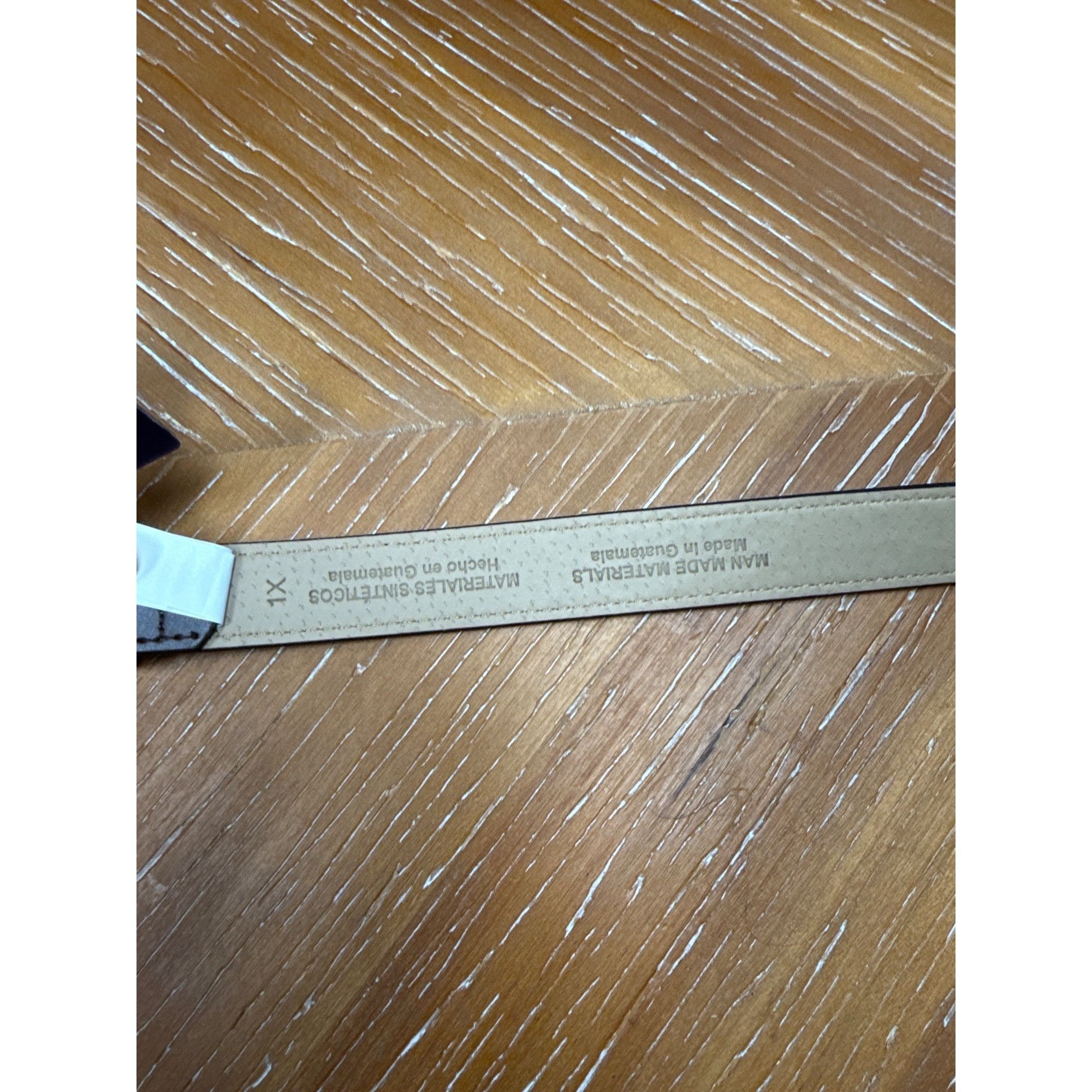 Other Ava & Viv Womens Brown Faux Leather Belt 1X With Silver Buck Size ONE SIZE - 5 Thumbnail