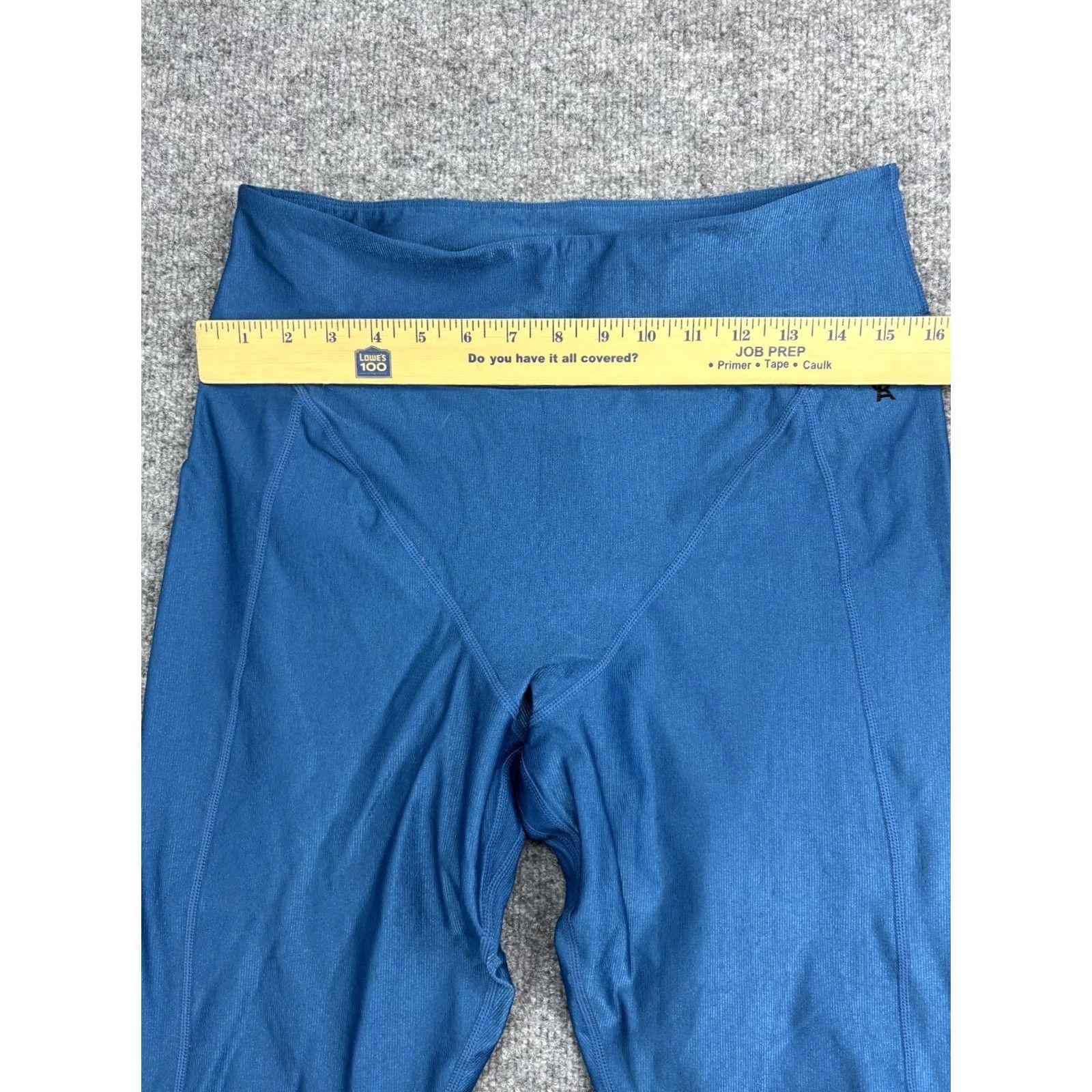 Good American Good American Leggings Women's 5 Blue High Rise Ankle Athletic Yoga Pant Size 27" / US 4 / IT 40 - 4 Thumbnail