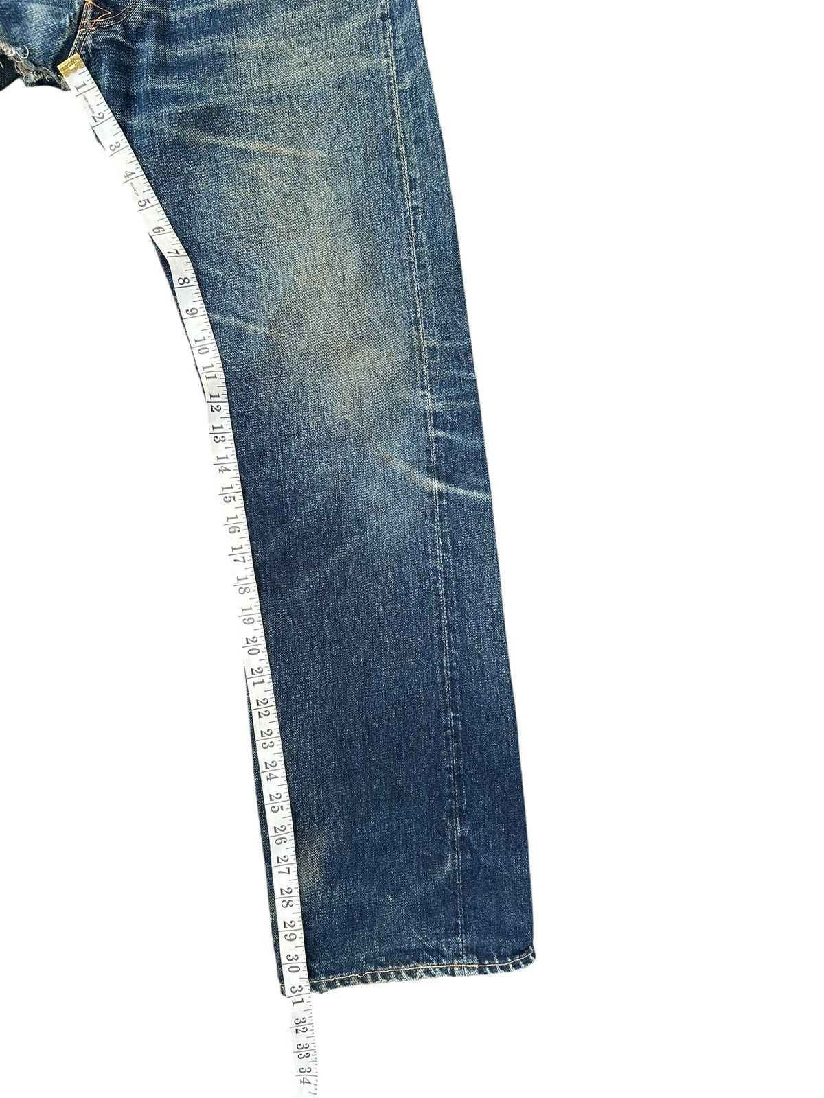 Kapital Vintage Denime Selvedge Distressed Denim Jeans Size US 30 / EU 46 - 23 Thumbnail