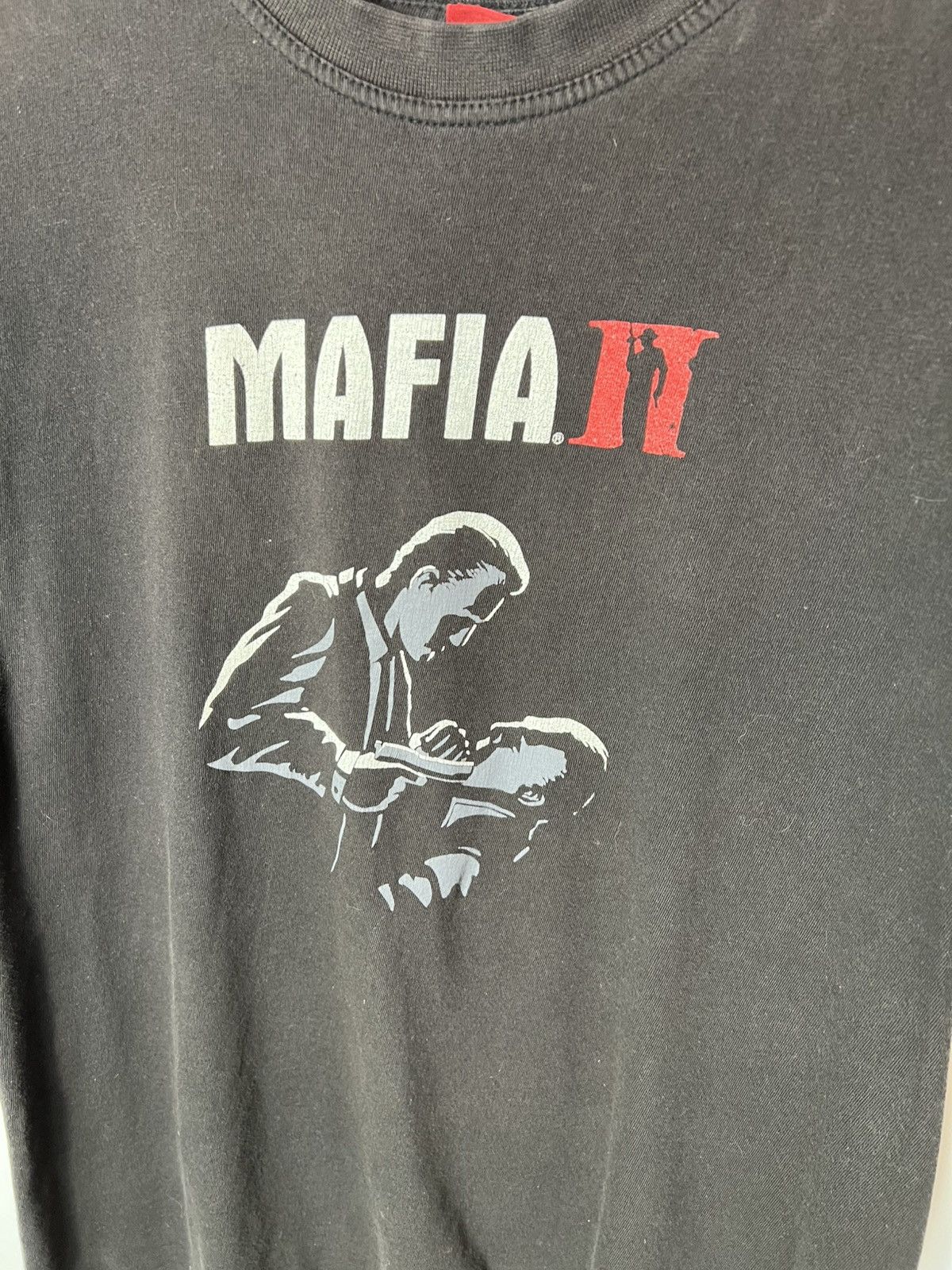 Vintage Mafia II 2 PS3 Xbox 360 Very Rare Promo Gamescom T Shirt Size US M / EU 48-50 / 2 - 2 Thumbnail