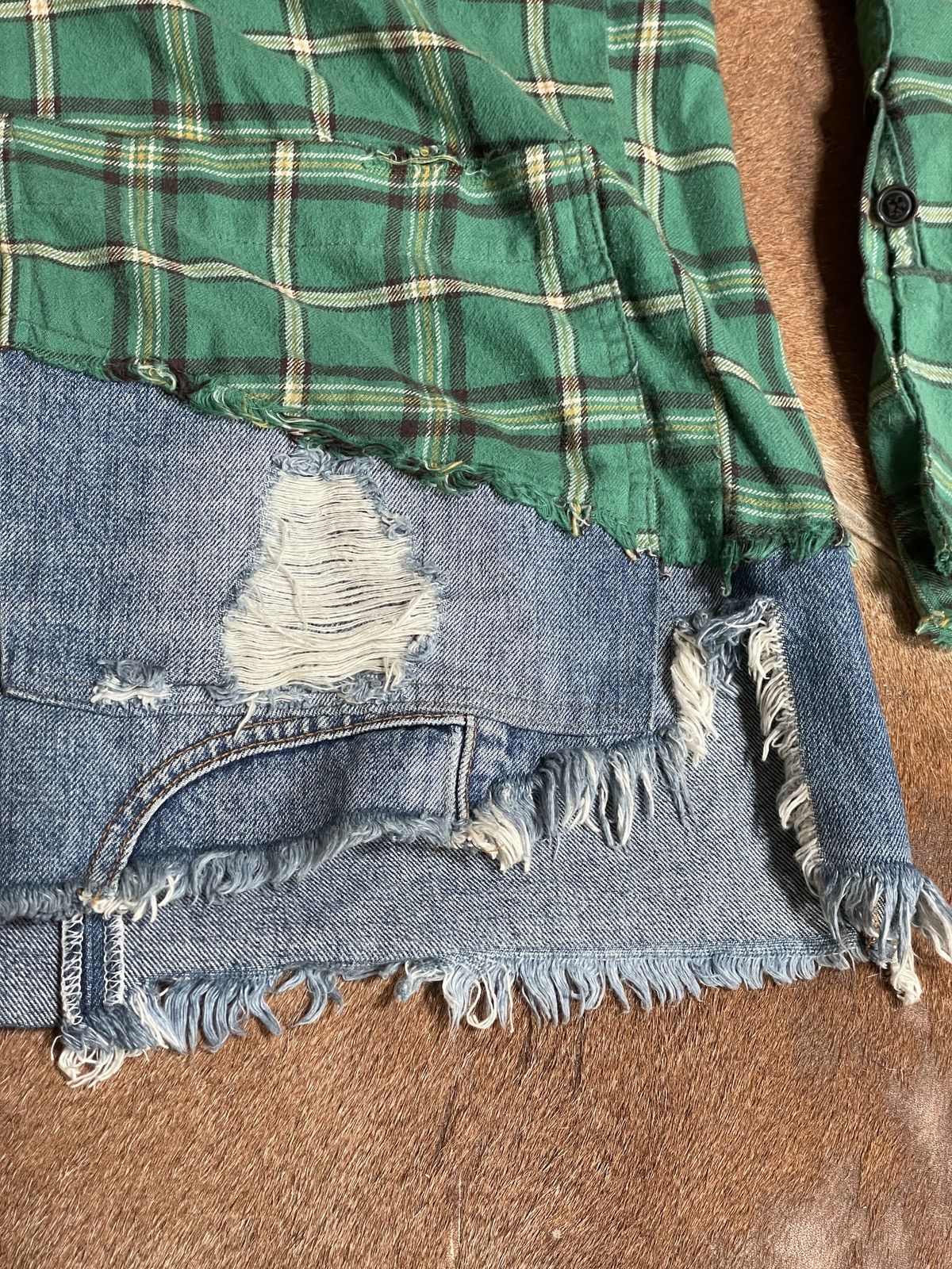 Greg Lauren Greg Lauren patchwork over shirt Size US S / EU 44-46 / 1 - 7 Thumbnail