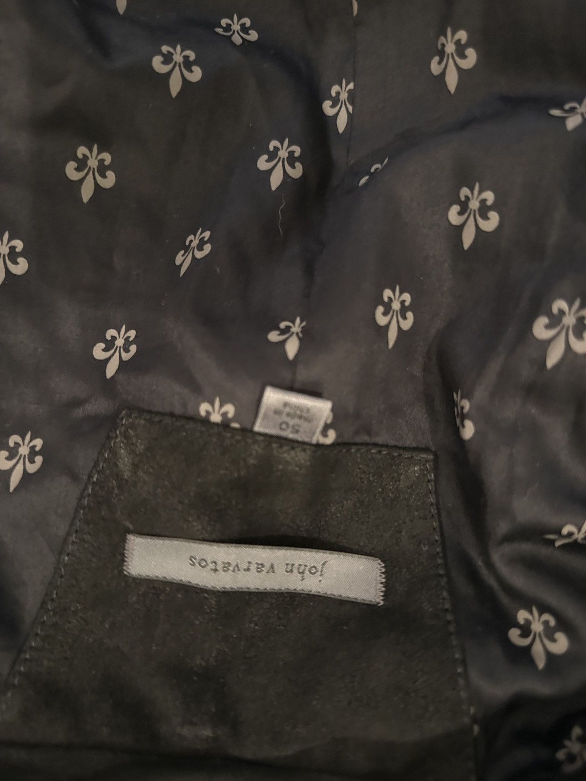 John Varvatos John Varvatos Suede Jacket Size 50R - 4 Thumbnail