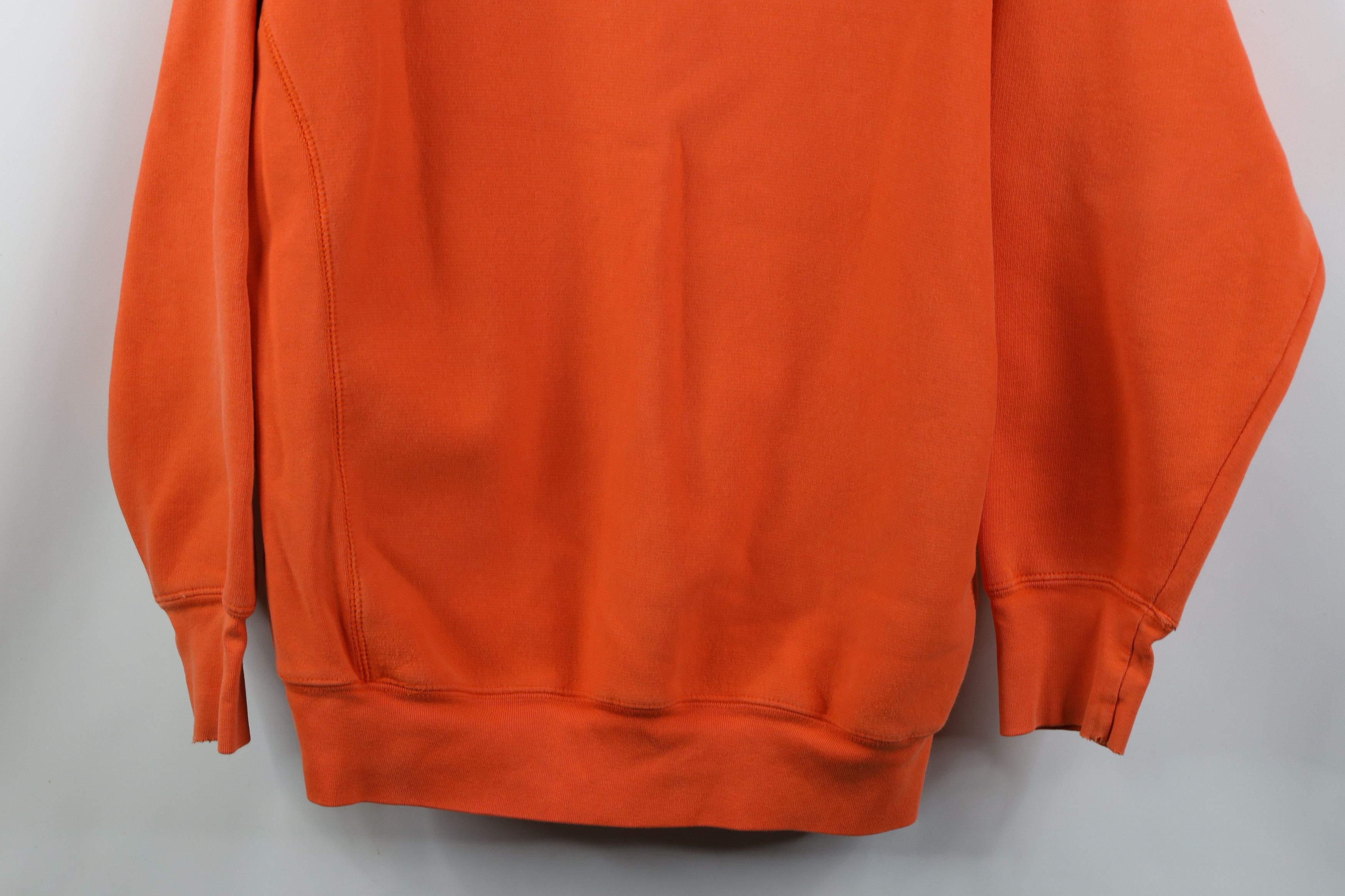Vintage Vintage 90s Bowling Green State University Sweatshirt Orange Size US L / EU 52-54 / 3 - 3 Thumbnail