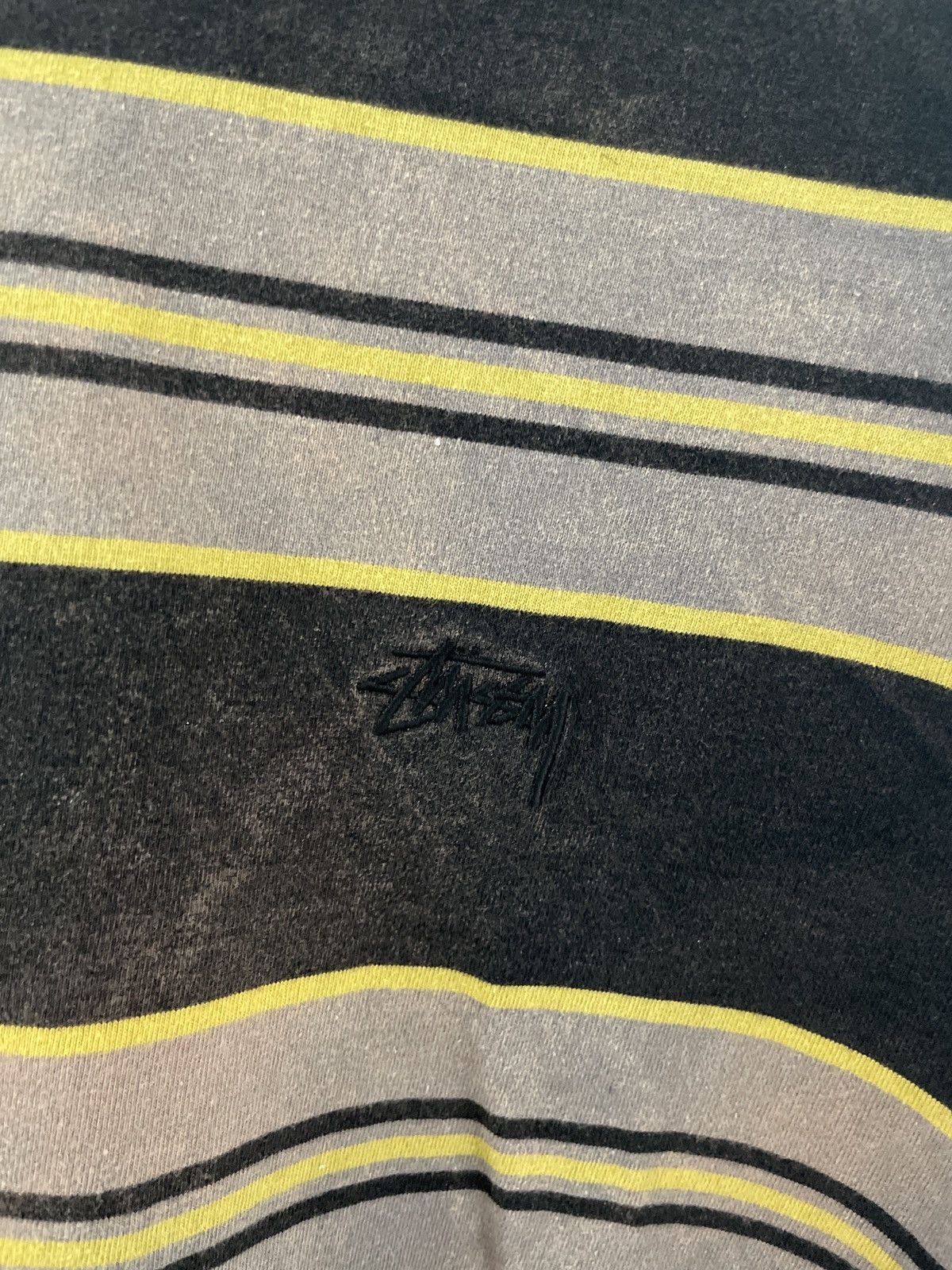 Stussy Stussy Long Sleeved Stripe Tee Size M Size US M / EU 48-50 / 2 - 4 Thumbnail