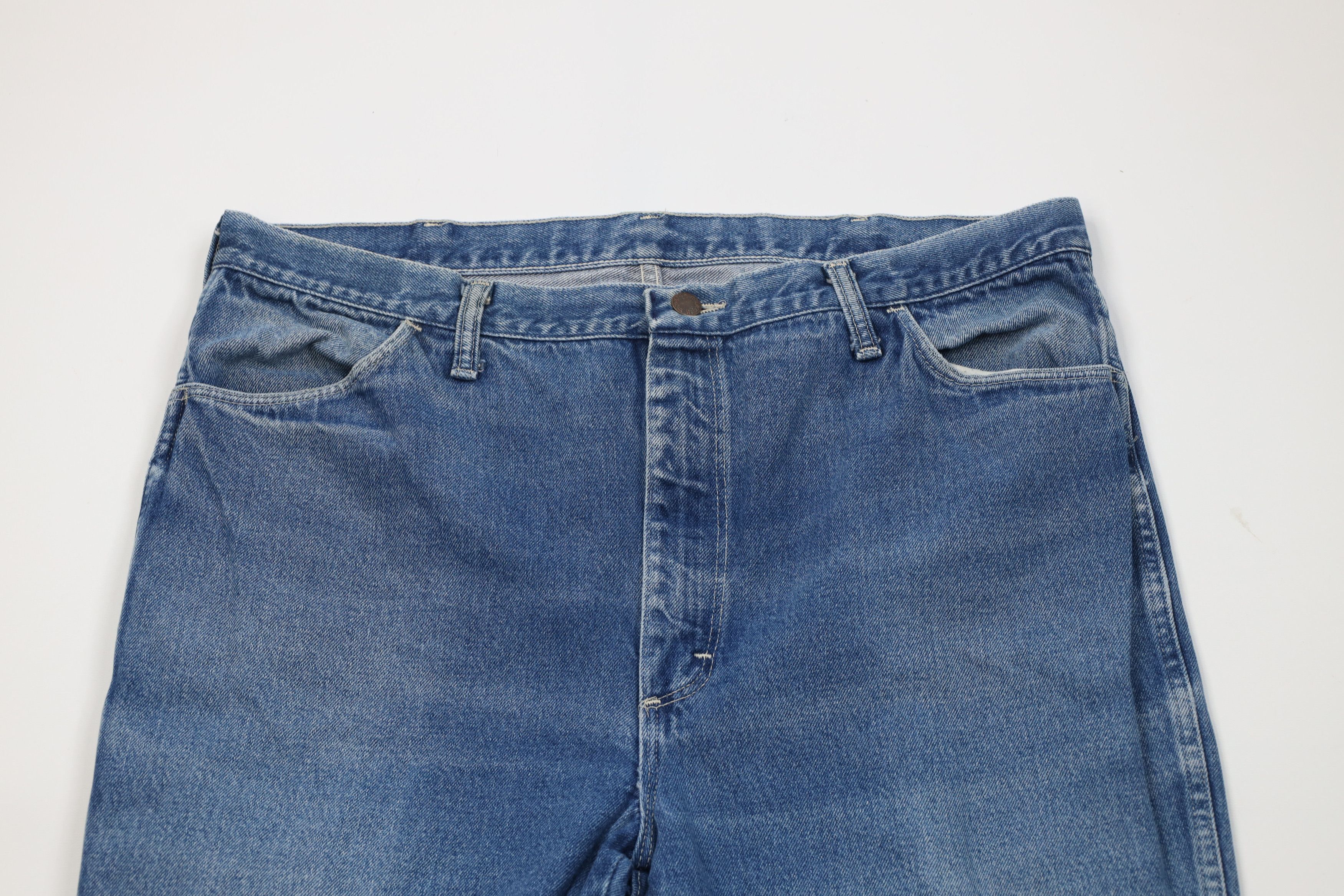 Vintage Vintage 70s Streetwear Western Bootcut Denim Jeans USA Size US 40 / EU 56 - 2 Thumbnail