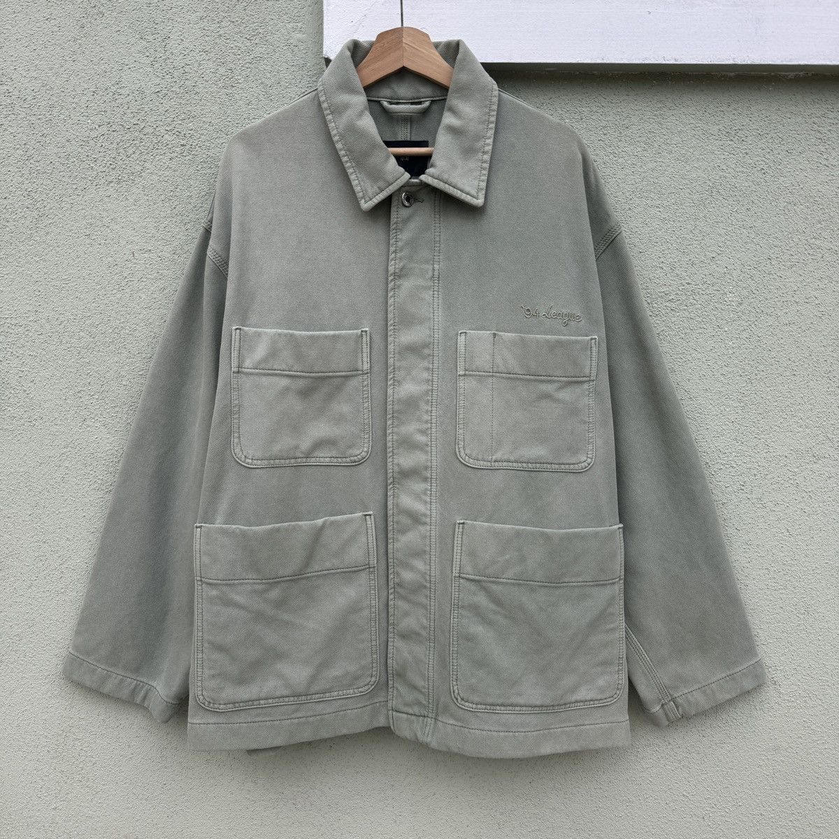 H&M H&M ‘94 League boxy twill utility chore jacket. Size US XL / EU 56 / 4 - 1 Thumbnail