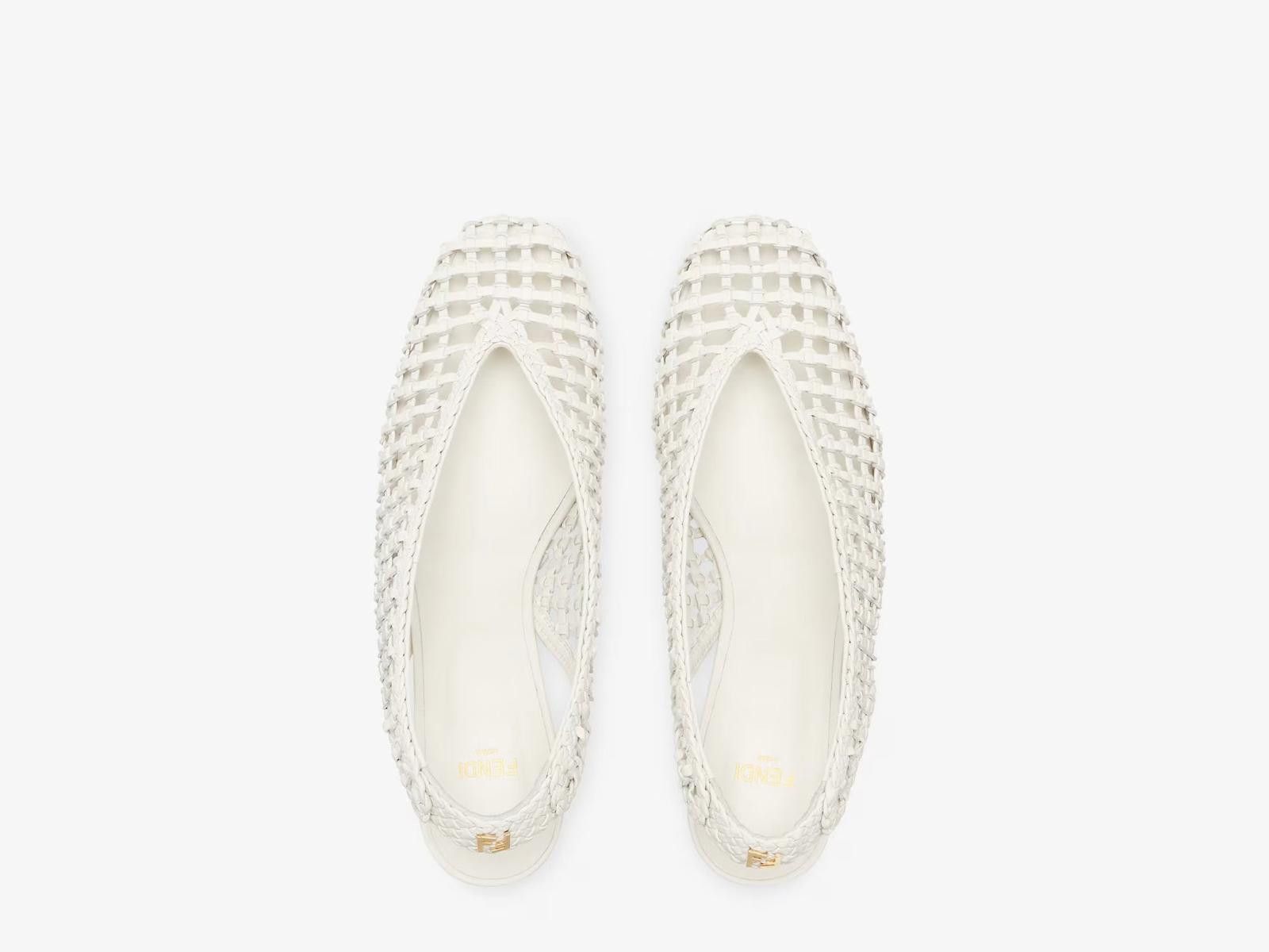 Fendi Fendi FF Low Heeled Slingbacks Size US 7.5 / IT 37.5 - 3 Thumbnail